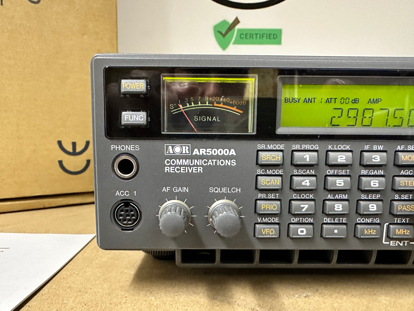 Ricevitore Aor AR 5000A +3 pari al nuovo