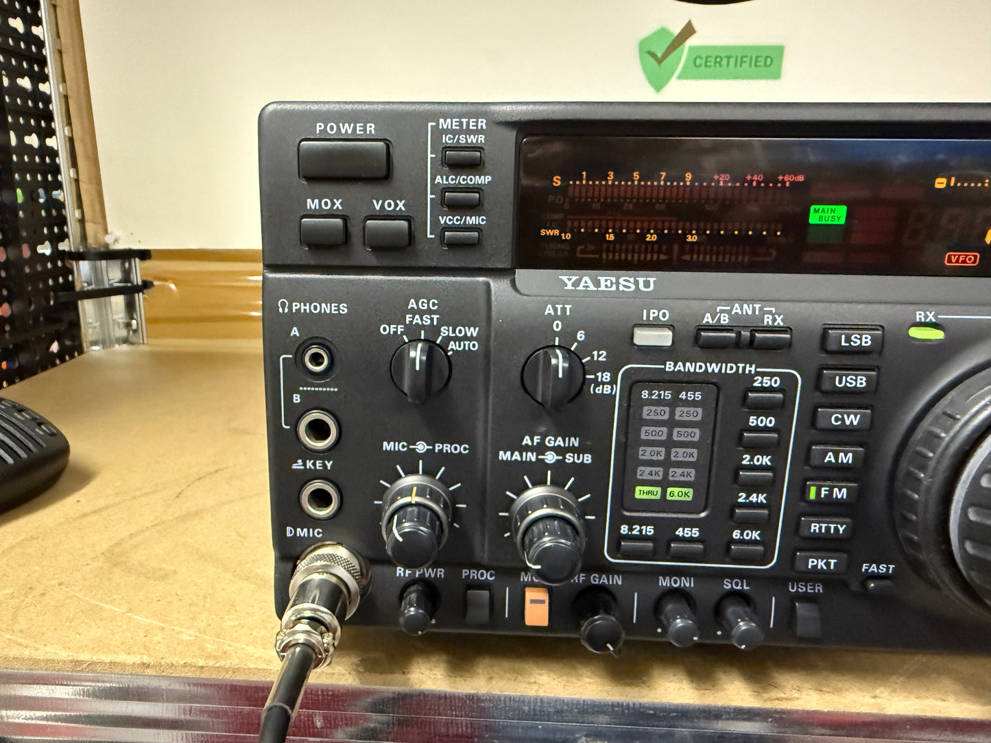 A1 Yaesu FT 1000 MP collins + imballo