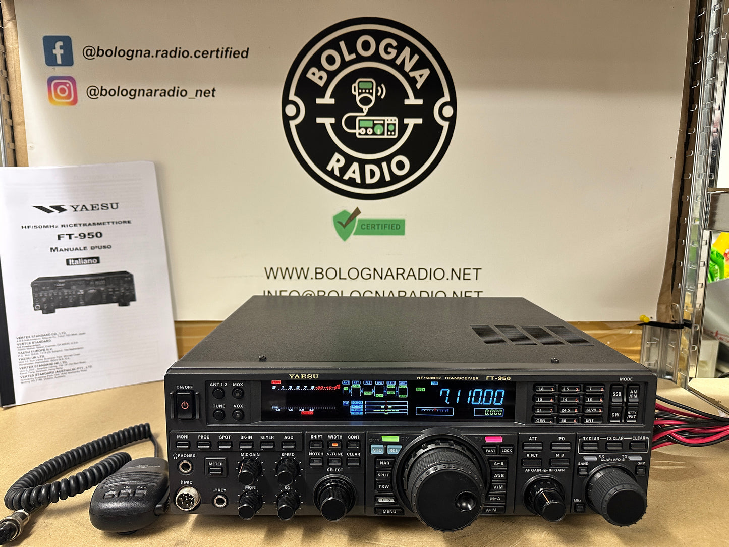 Yaesu FT 950 full set imballato originale