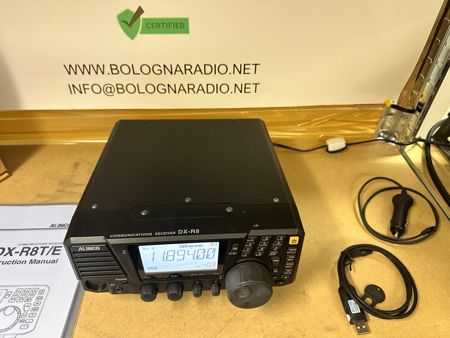 Ricevitore Alinco DX-R8E pari al nuovo