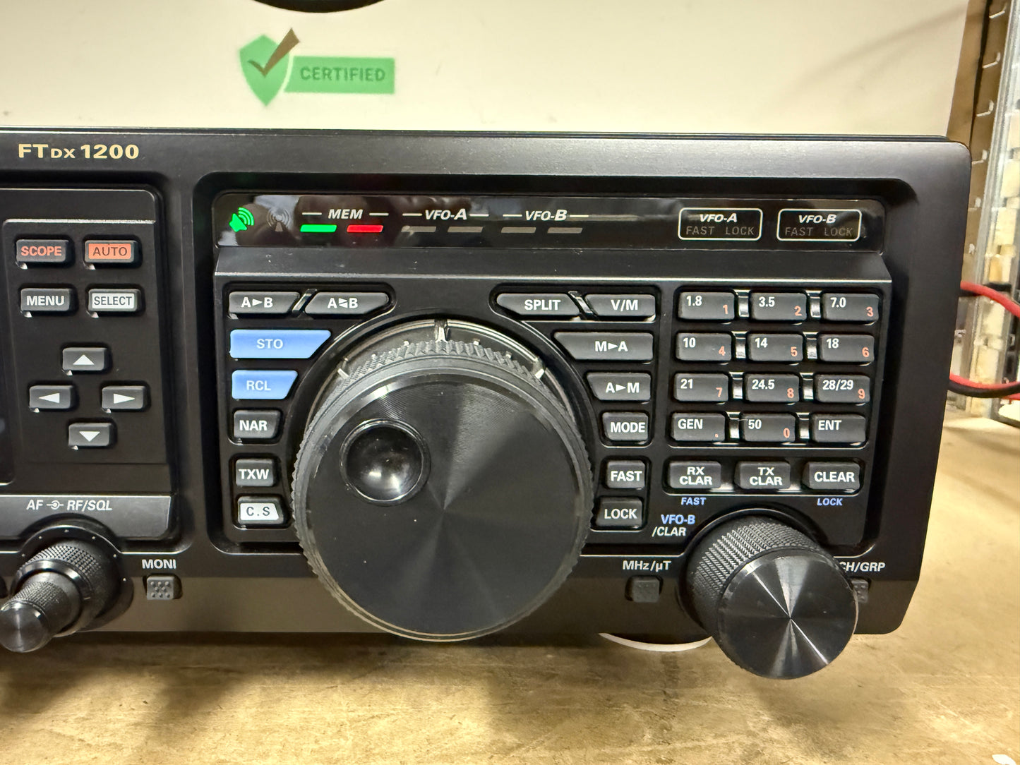 Yaesu FT dx 1200 + FFT1 + imballo Garanzia 12 Mesi