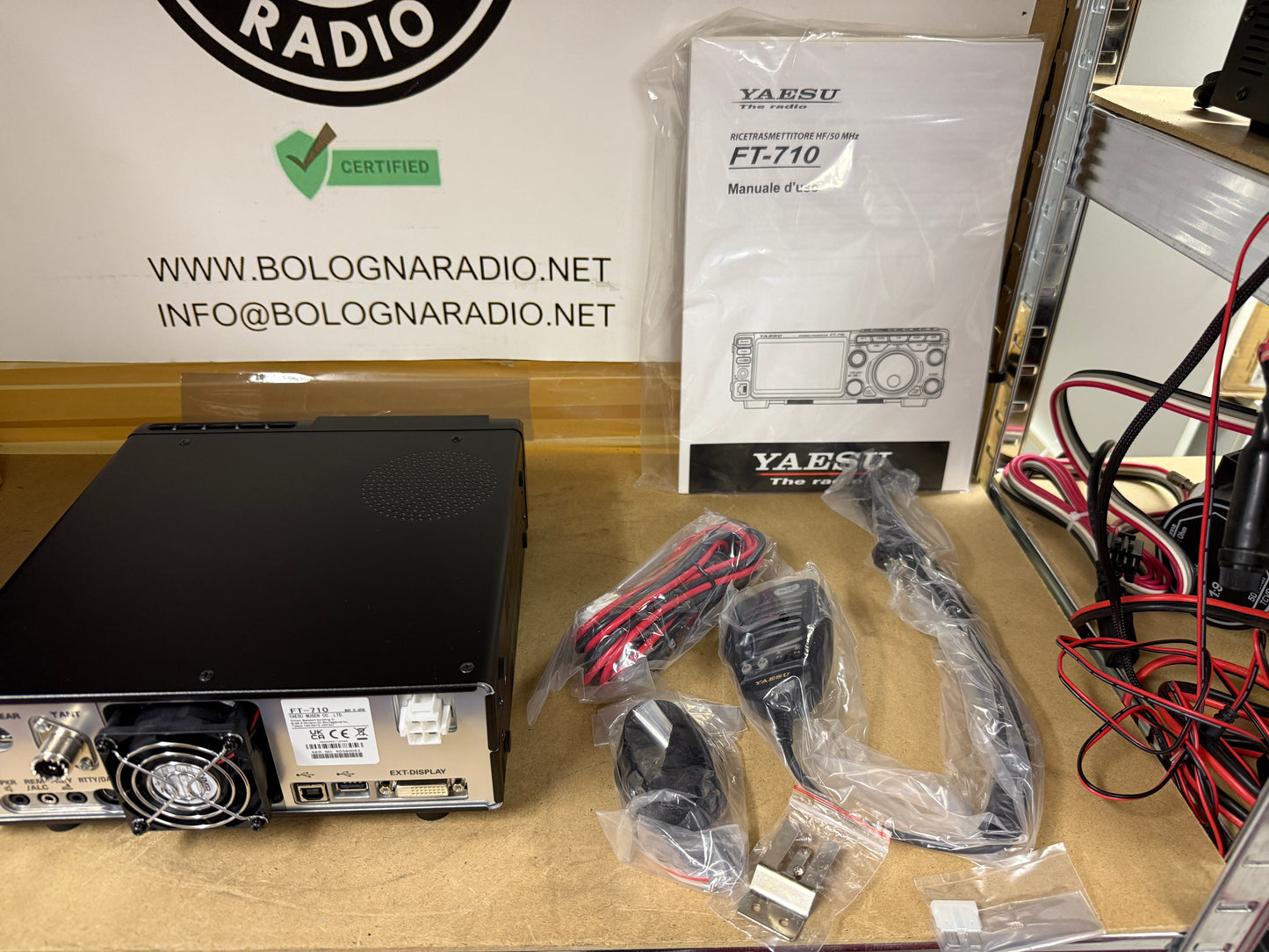 Yaesu FT-710 field nuovo garanzia 5 anni csyeson banda espansa