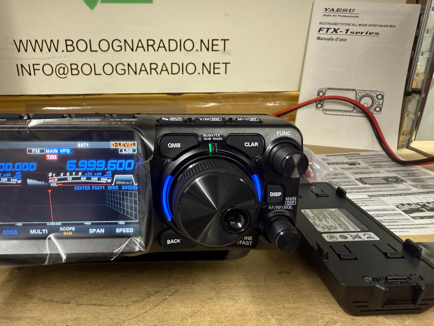 Yaesu FTX1 optima 100 watt banda espansa Garanzia Italia 5 anni