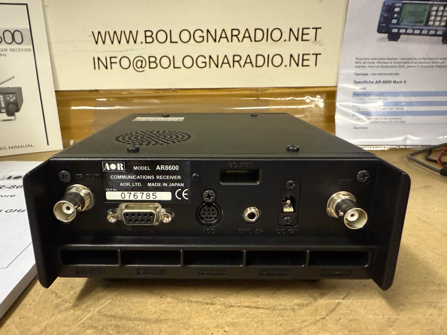 Ricevitore Aor Ar 8600 MK2 + ASM8600 pari al nuovo garanzia 12 mesi
