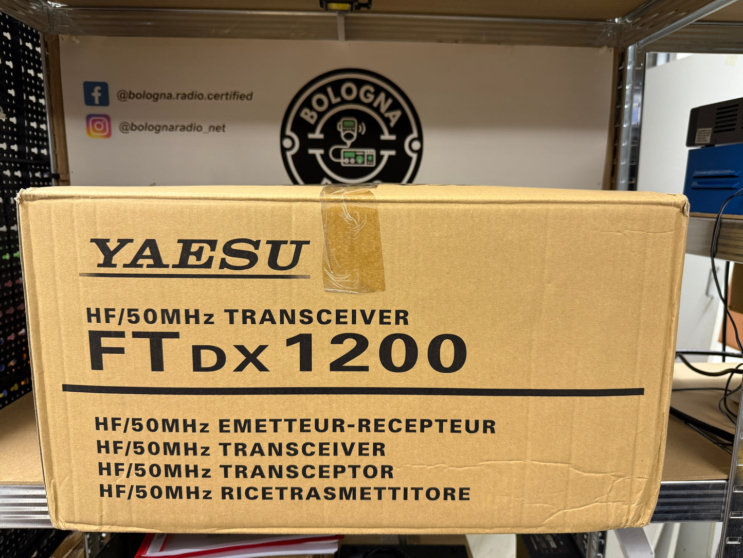 Yaesu FT dx 1200 + FFT1 + imballo