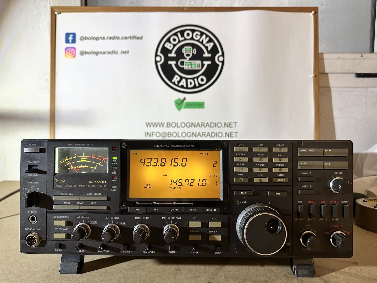 Ricetrasmettitore icom IC-970