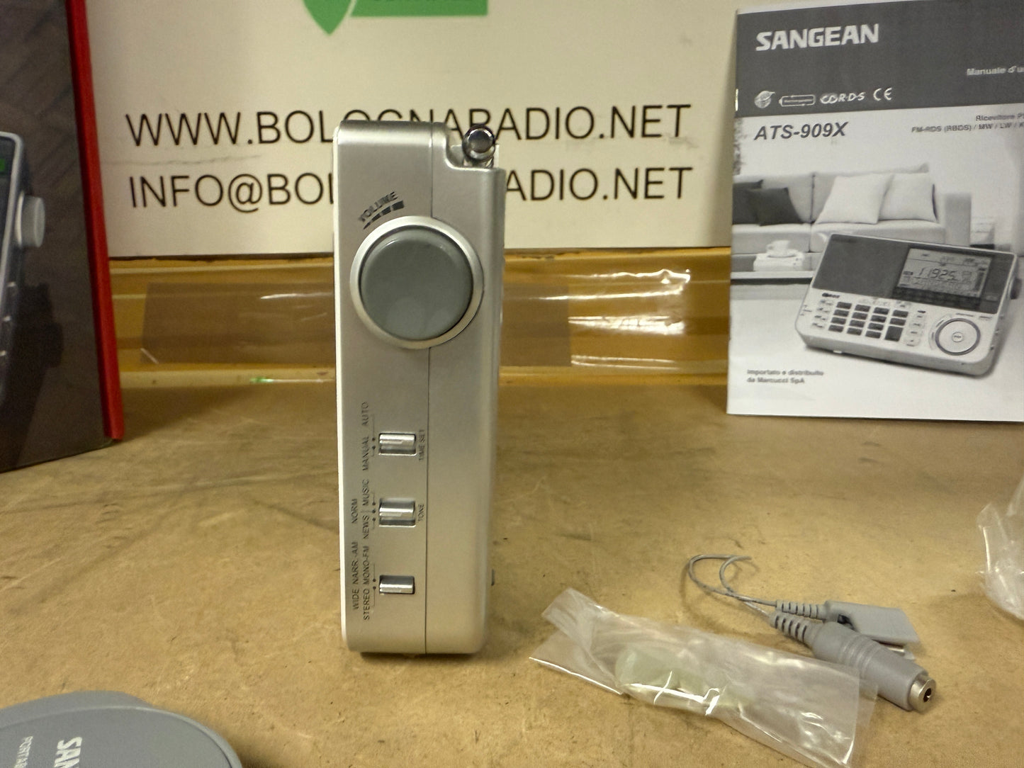 Sangean ATS-909X nuovo full set garanzia 12 mei