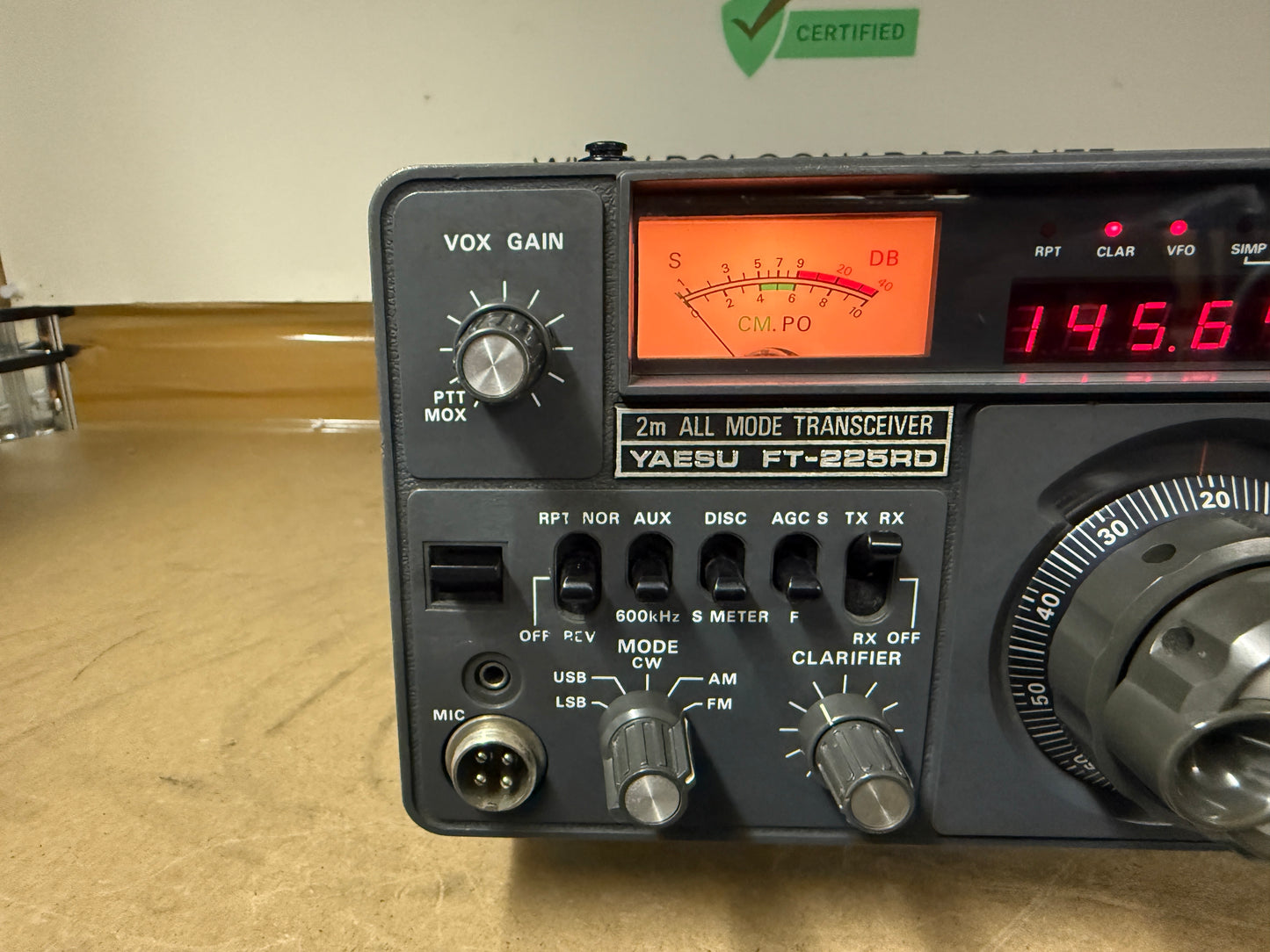 Yaesu FT 225RD VHF perfetta