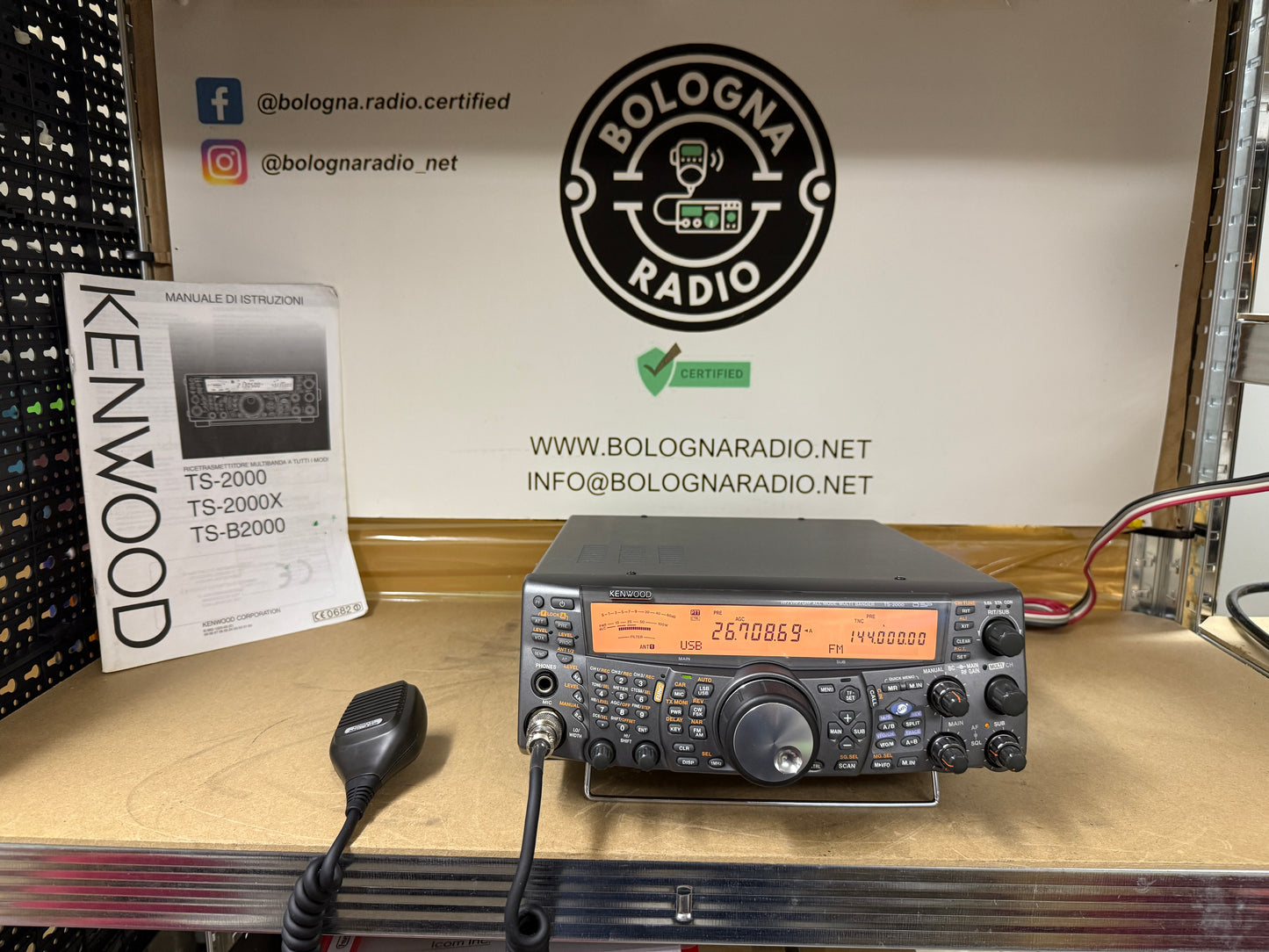A1 Kenwood TS 2000 perfetto full set