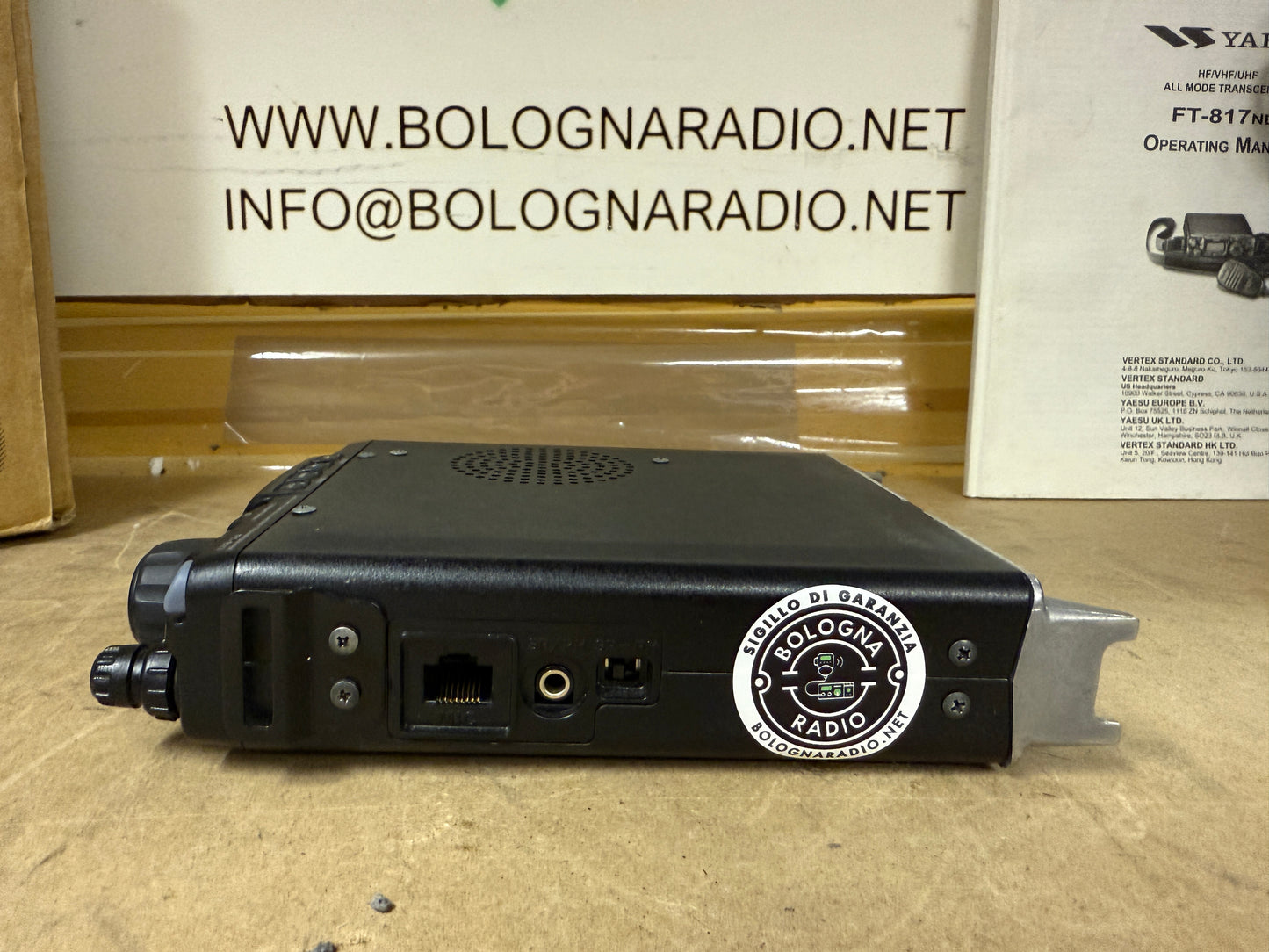 Yaesu ft 817 ND full set batteria nuova perfetto