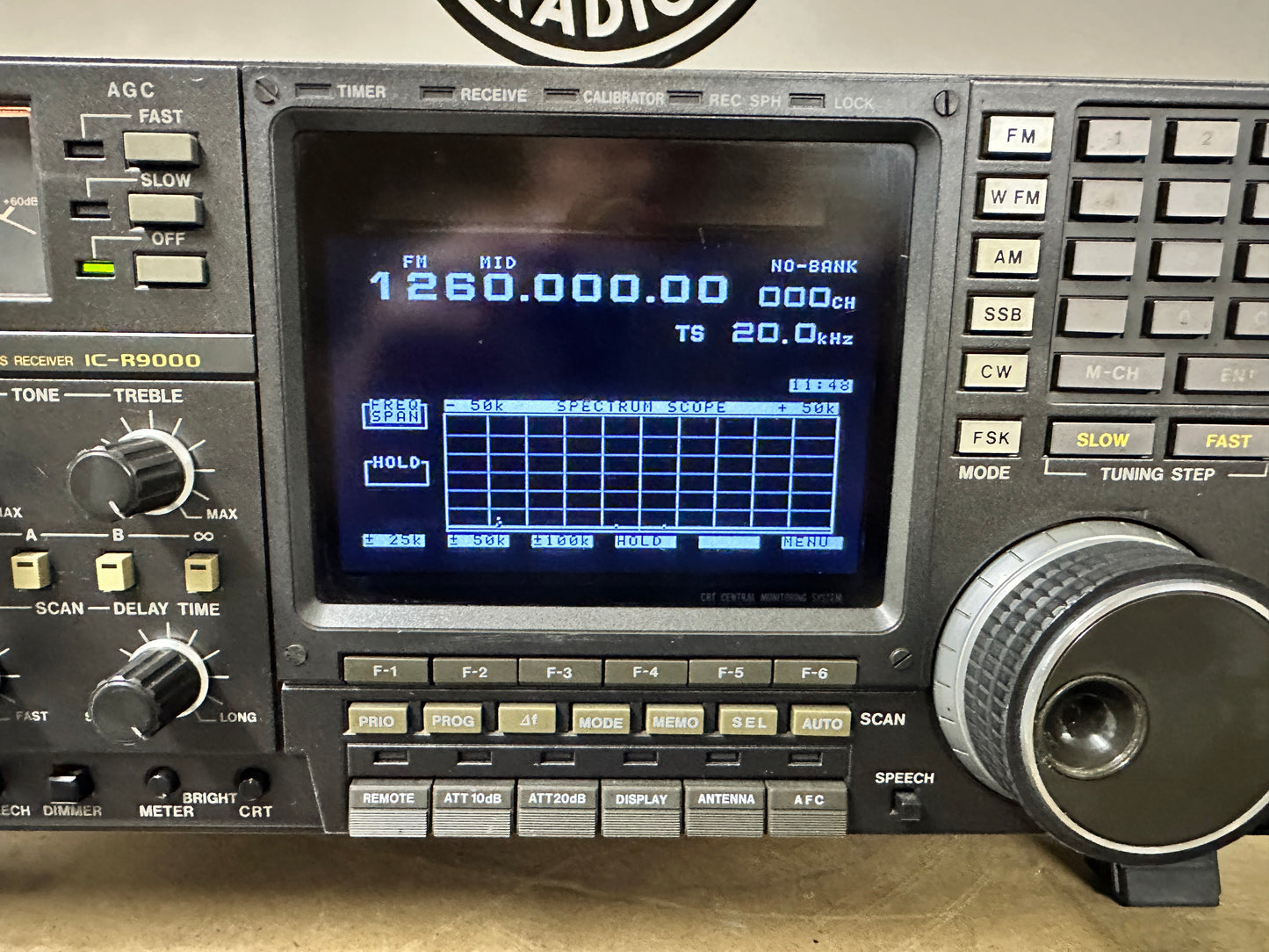 icom ic R 9000 LCD