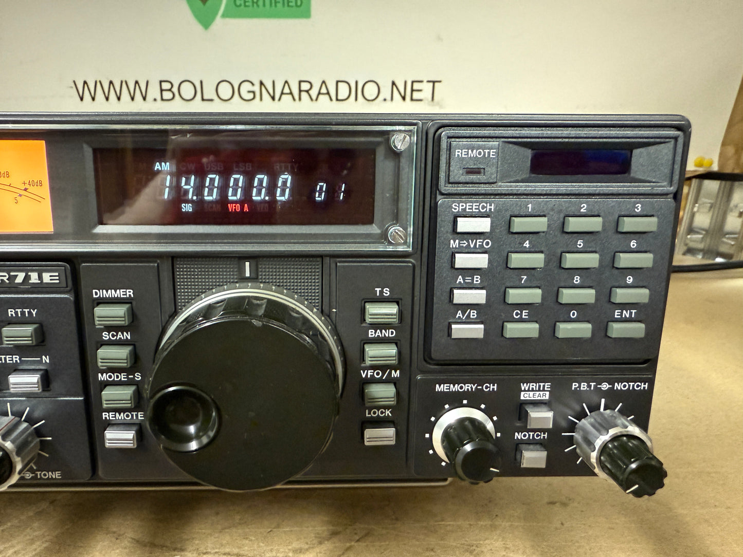 Icom ic r 71 E perfetta pari al nuovo