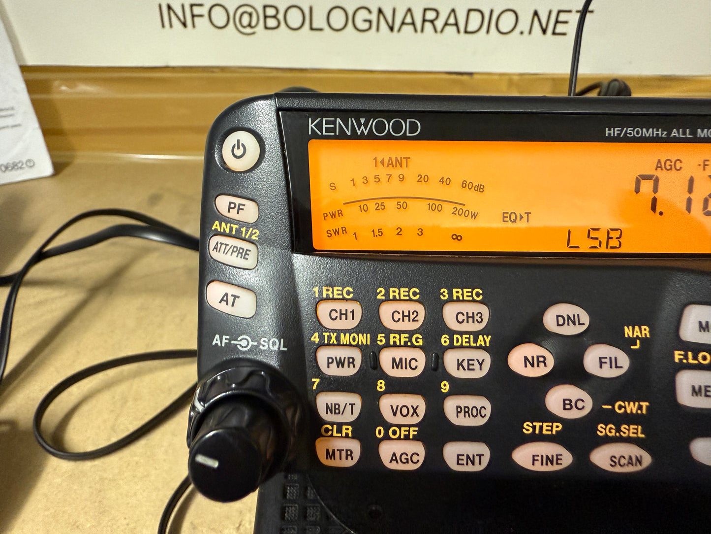Kenwood ts-480HX + TCXO + filtro cw