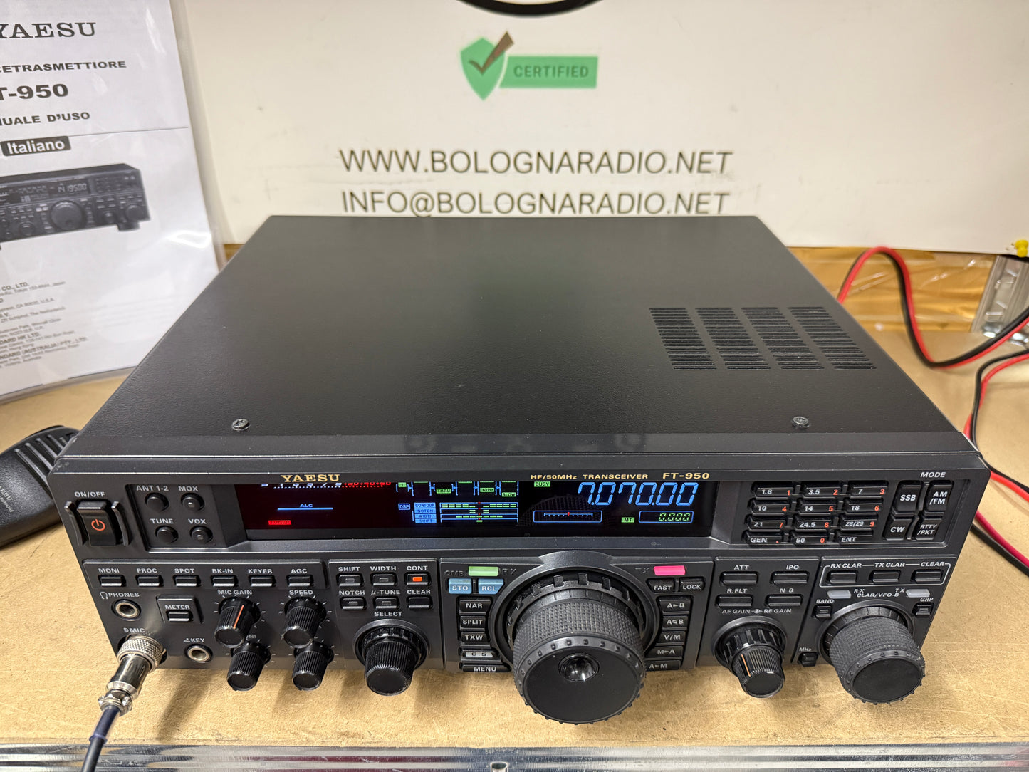A1 Yaesu FT 950 perfetto 100 watt banda espansa garanzia 12 mesi