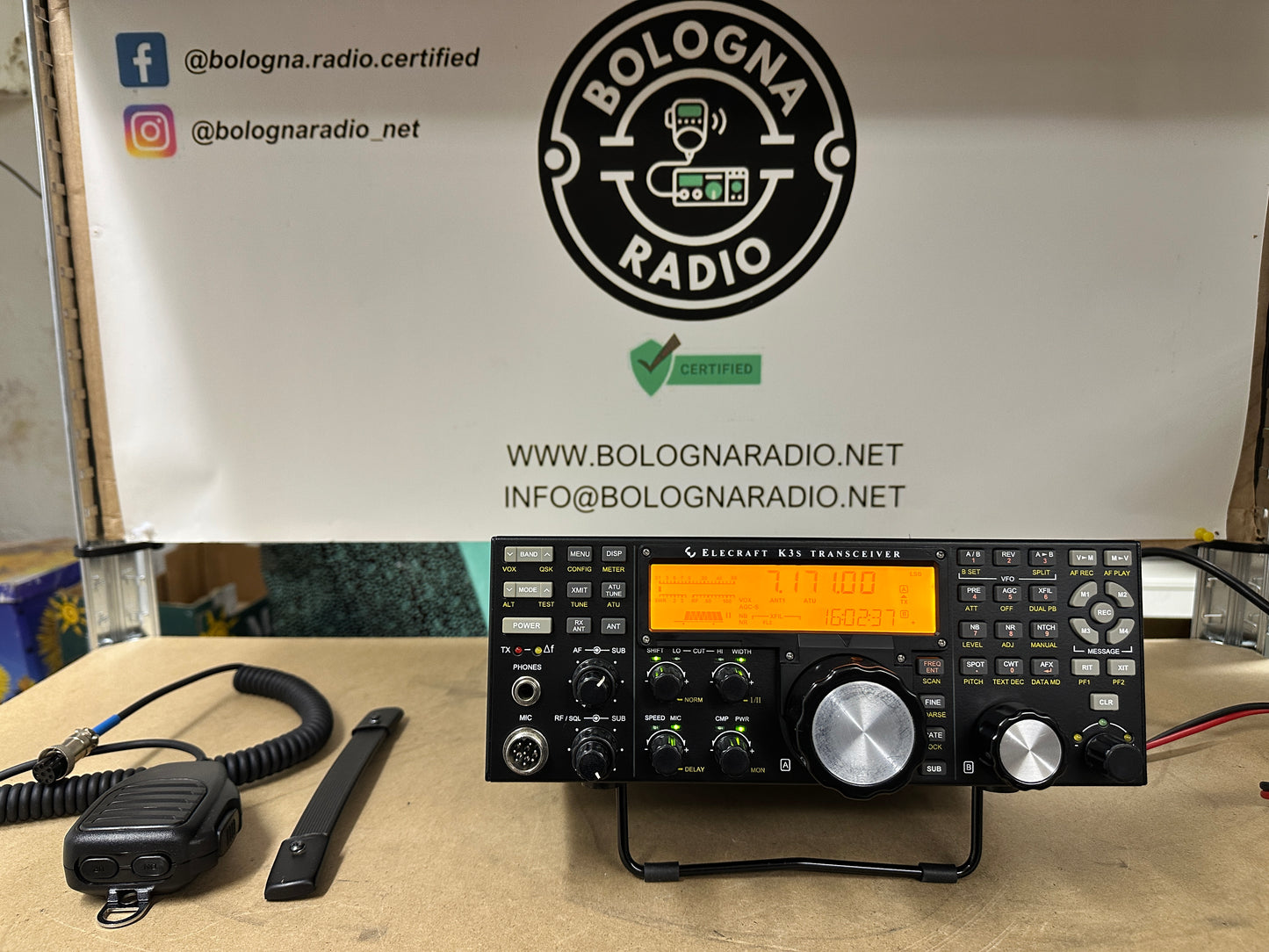 Ricetrasmettitore Elecraft K3 100Watt + AT + Filtri