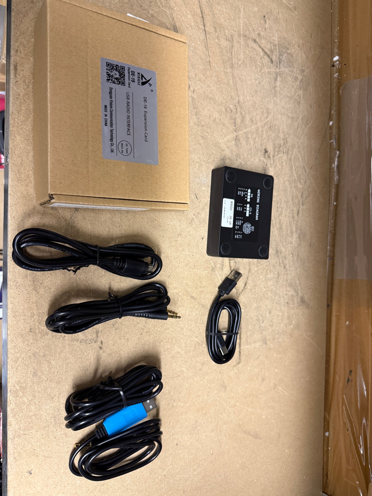 Interfaccia Xiegu DE-19