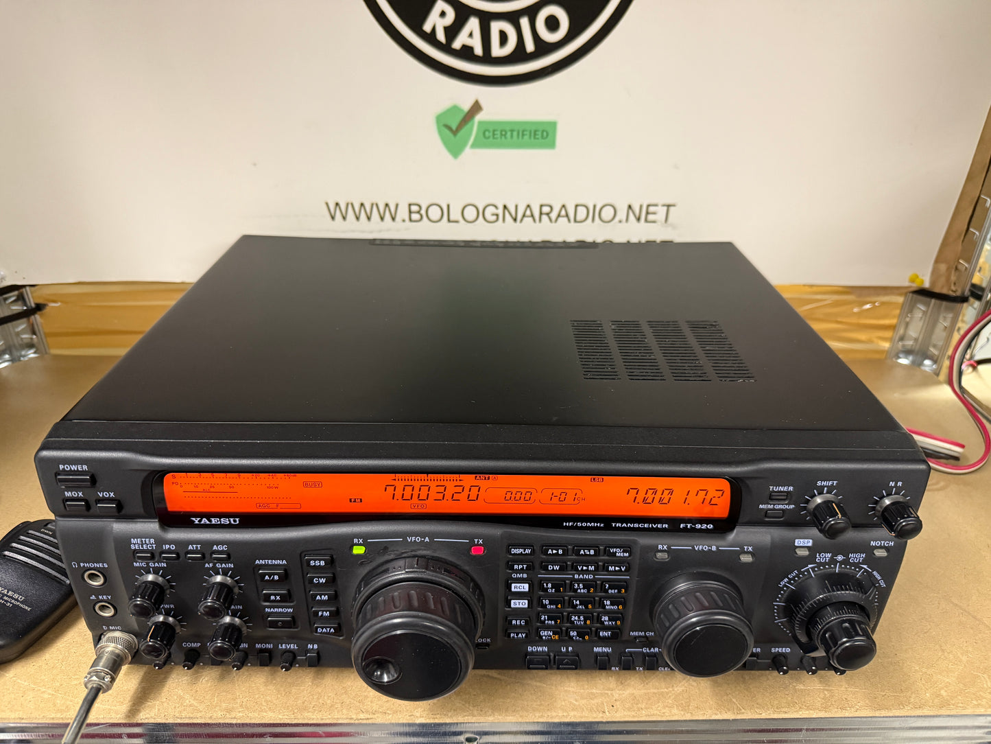 YAESU FT 920 + scheda FM revisionato