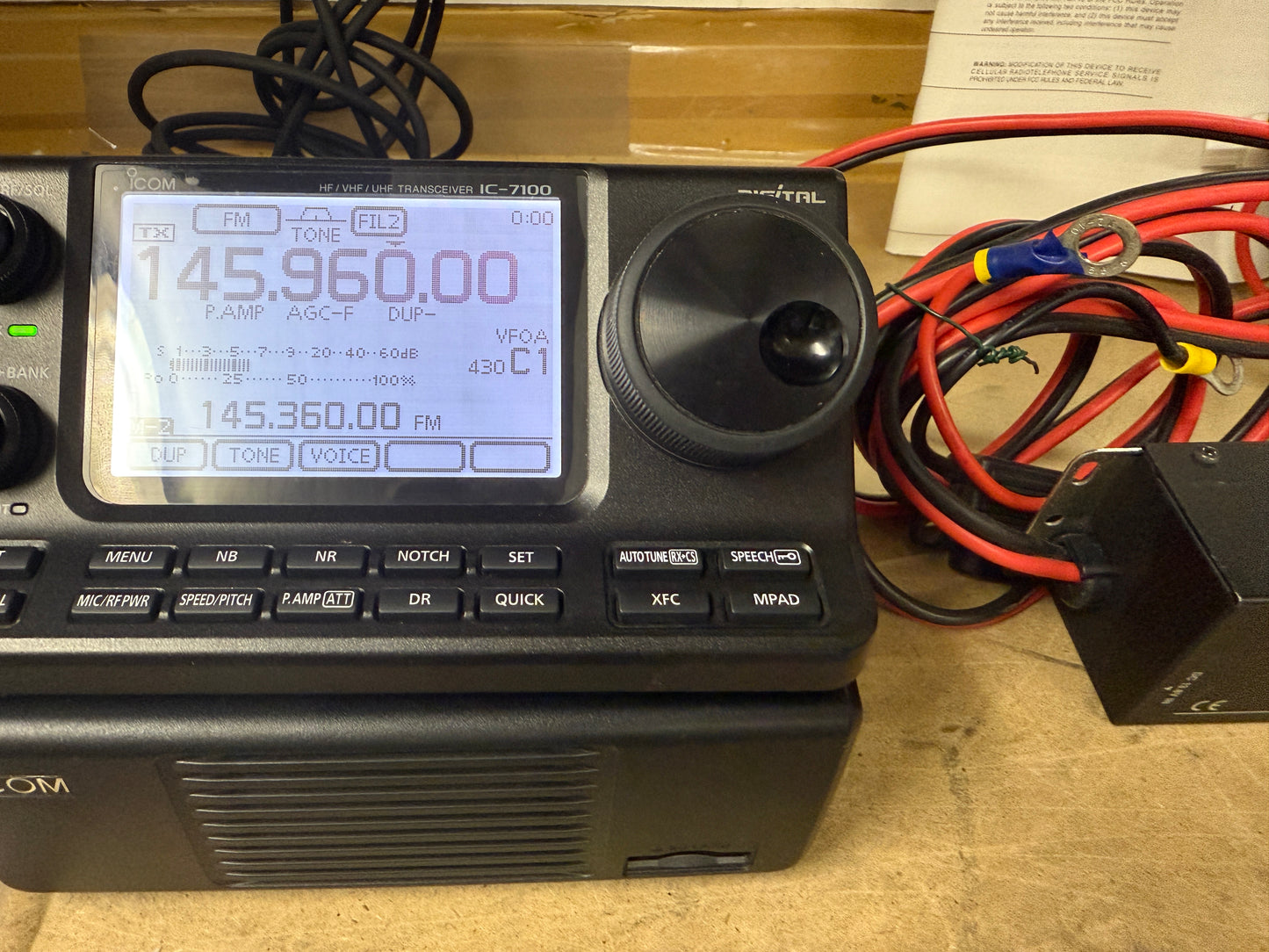 Icom ic 7100 perfetta Garanzia 12 Mesi