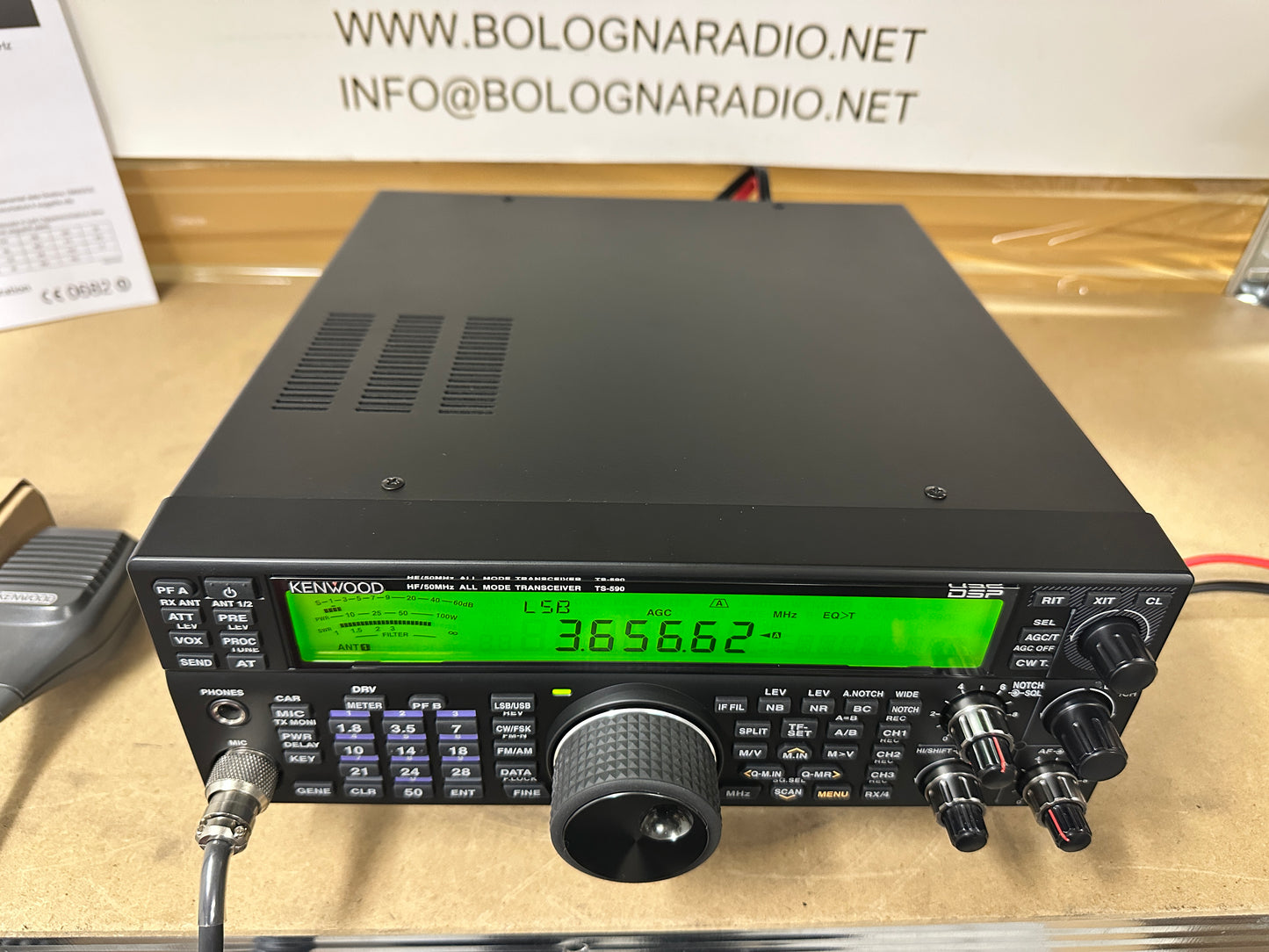 Kenwood TS 590s pari nuovo TCXO