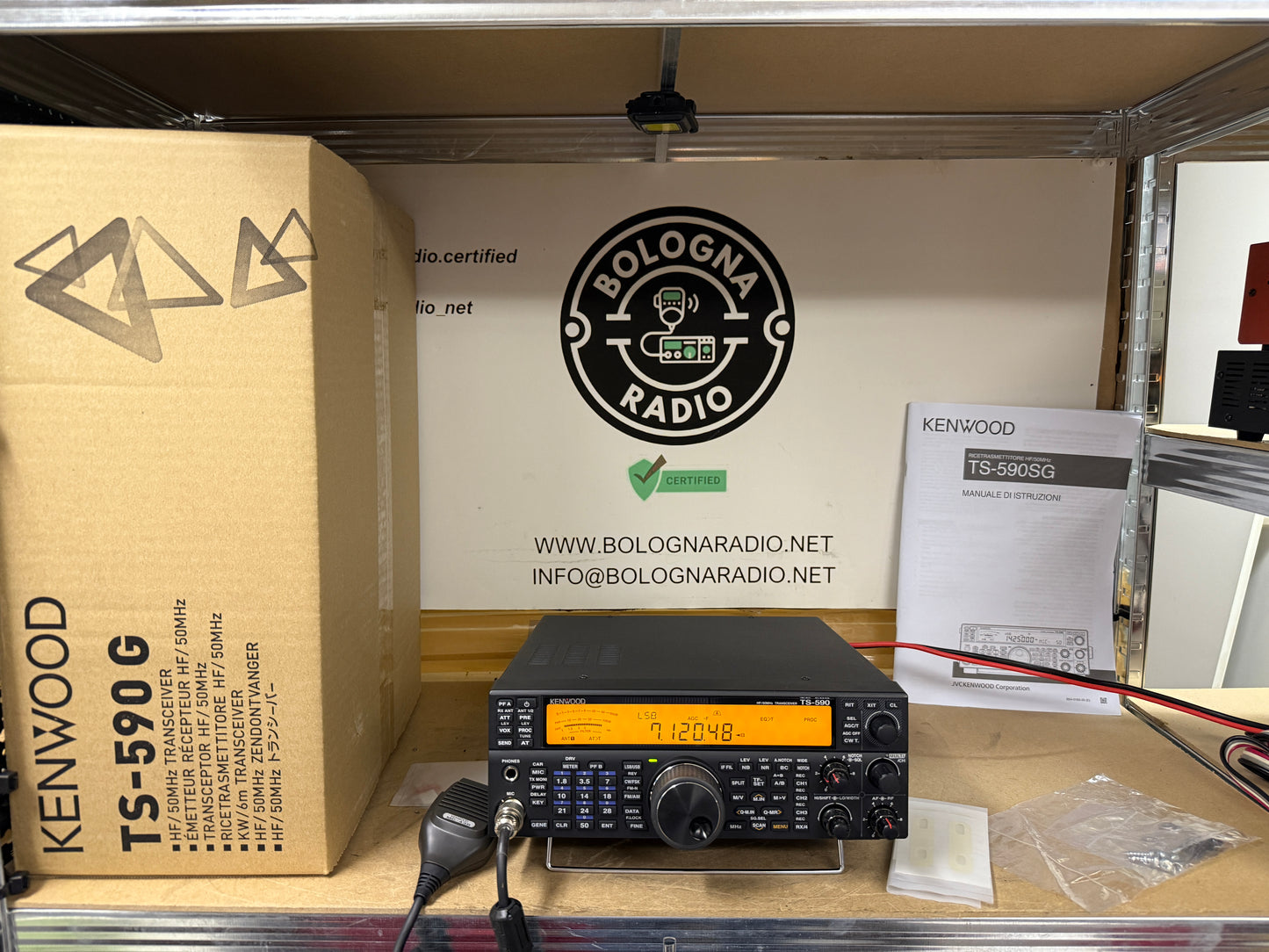 Kenwood TS 590SGE 03/2025 garanzia ufficiale