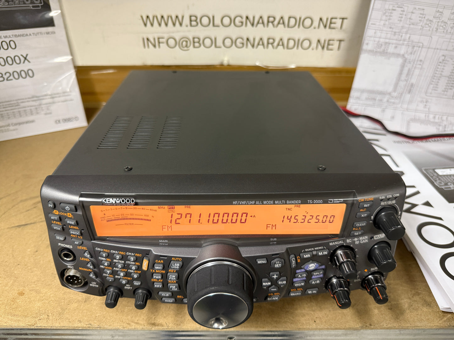 Kenwood TS 2000X + 1.2 Mhz pari al nuovo + imballo originale Garanzia 12 mesi