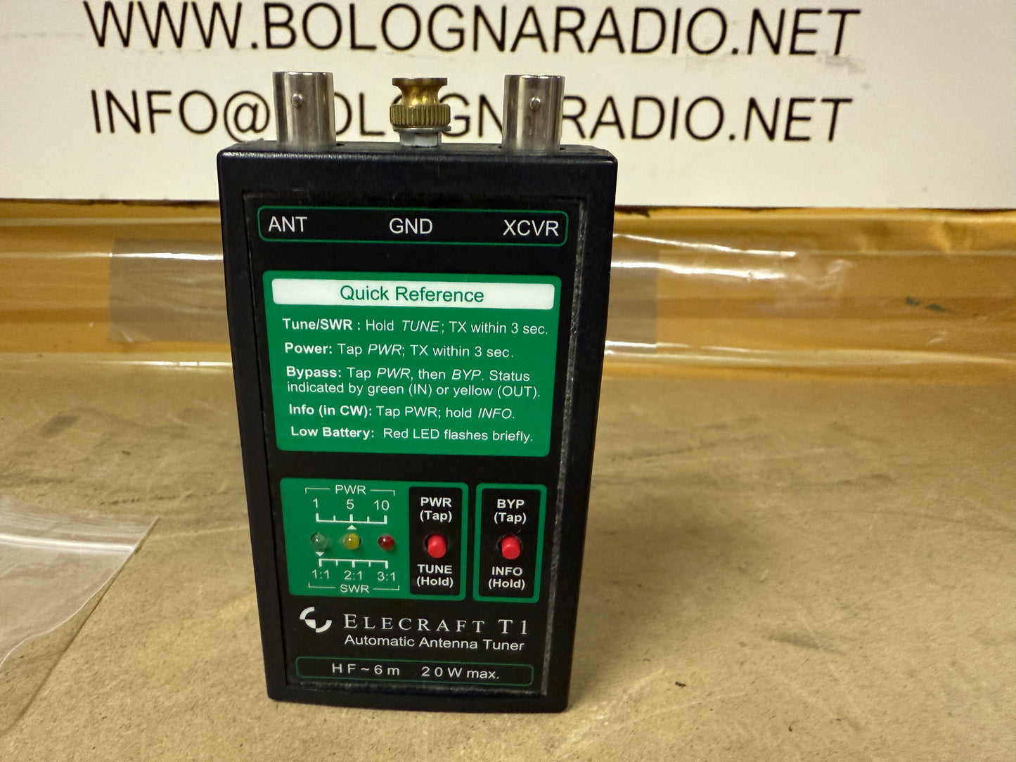 Elecraft T1 ATU SINTONIZZATORE ANTENNA