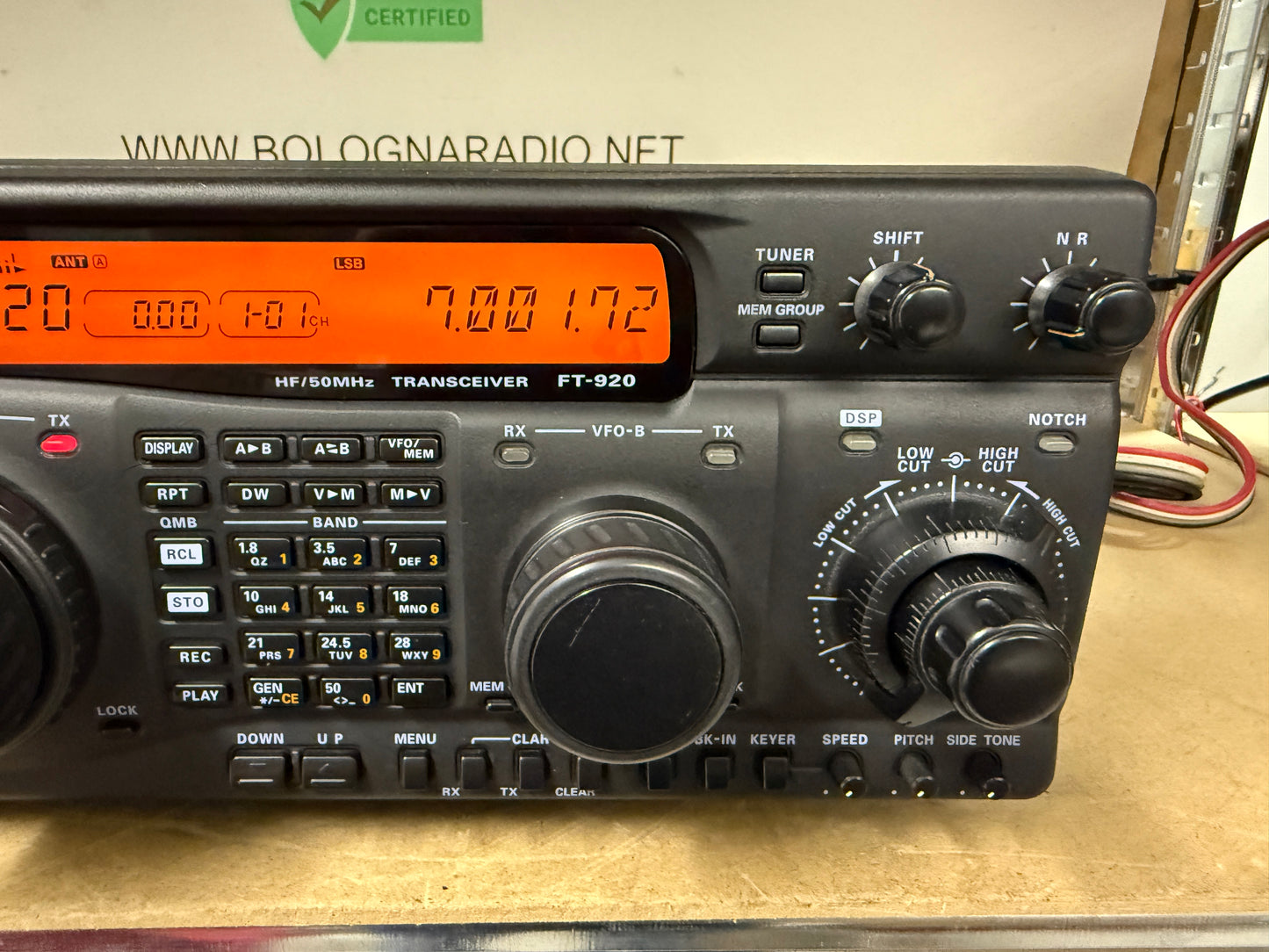 YAESU FT 920 + scheda FM revisionato
