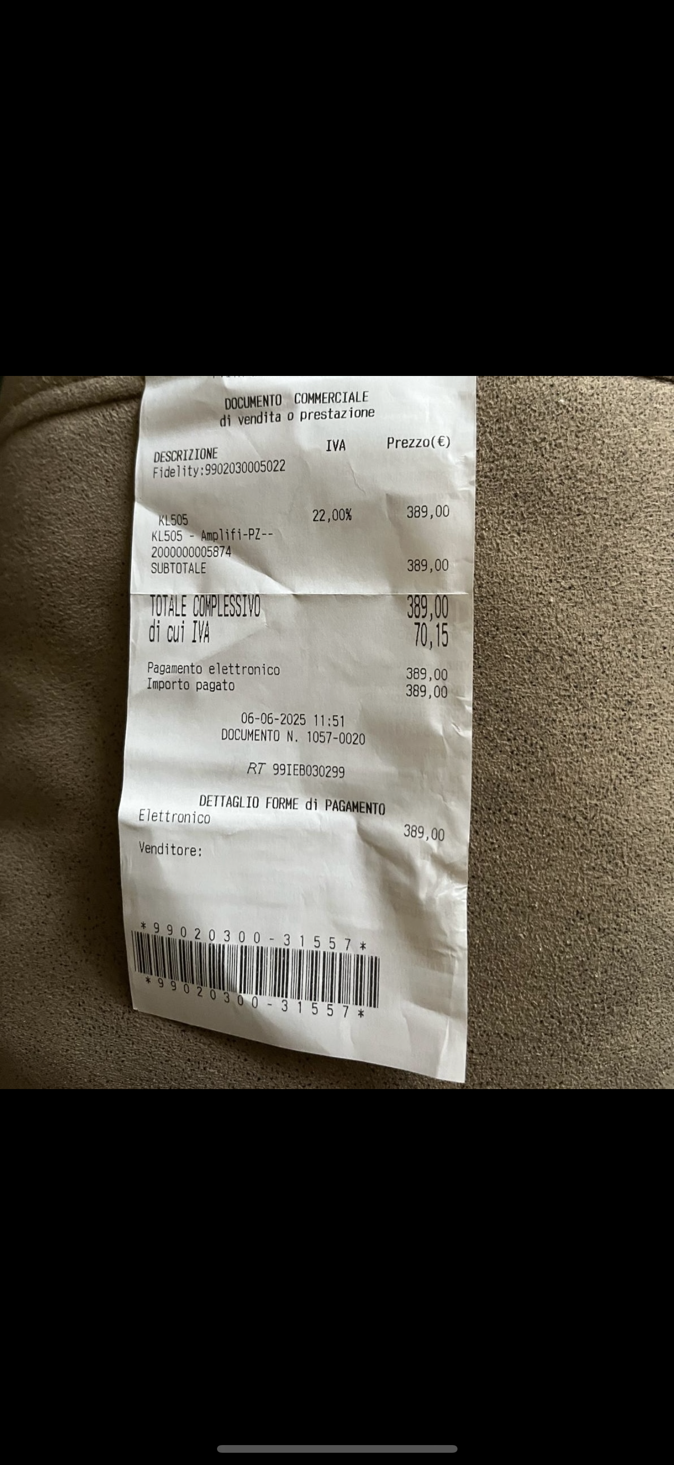 Lineare 300 Watt RM KL 505 Garanzia Ufficiale