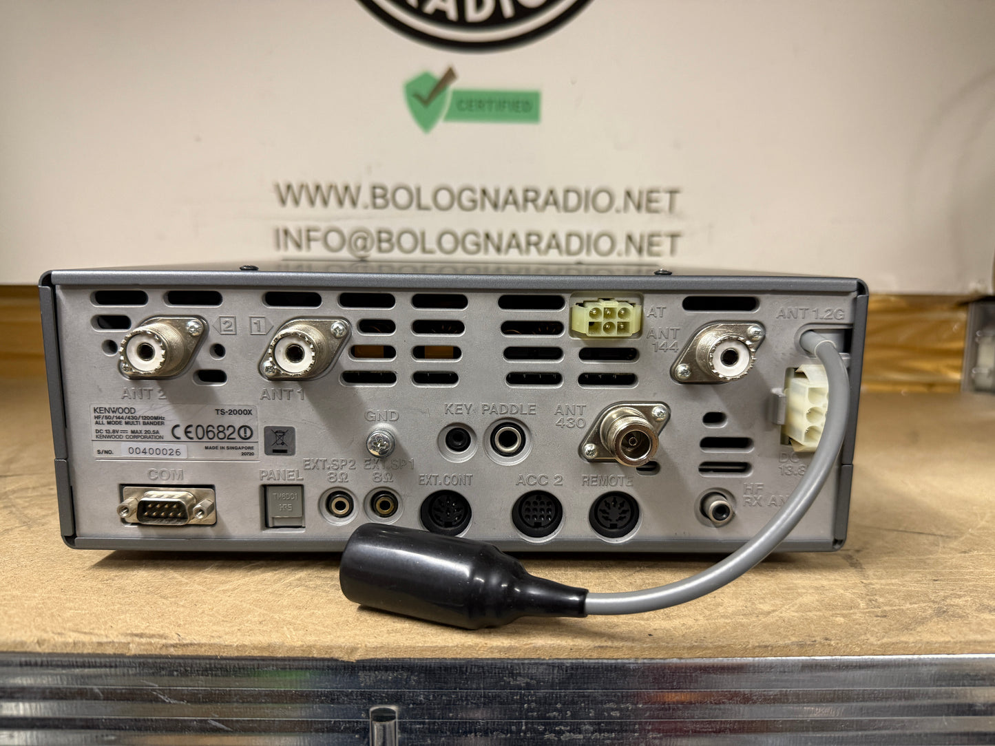 Kenwood TS 2000X + 1.2 Mhz pari al nuovo + imballo originale Garanzia 12 mesi