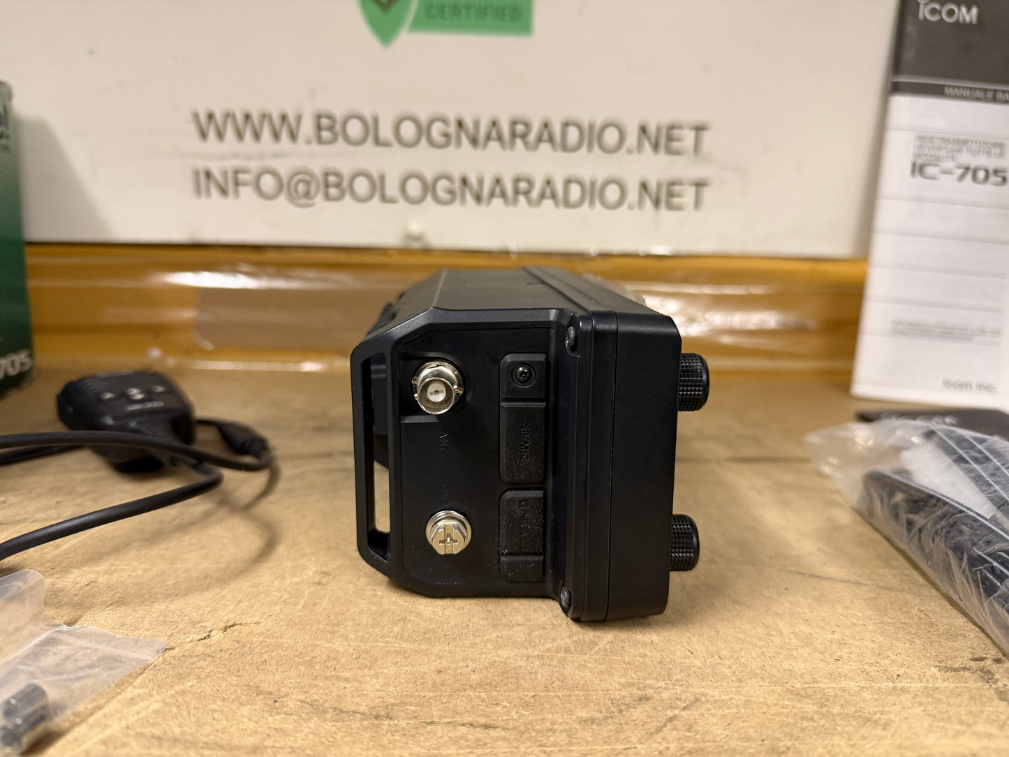 A1 Icom ic 705 Garanzia 12 mesi pari al nuovo full set