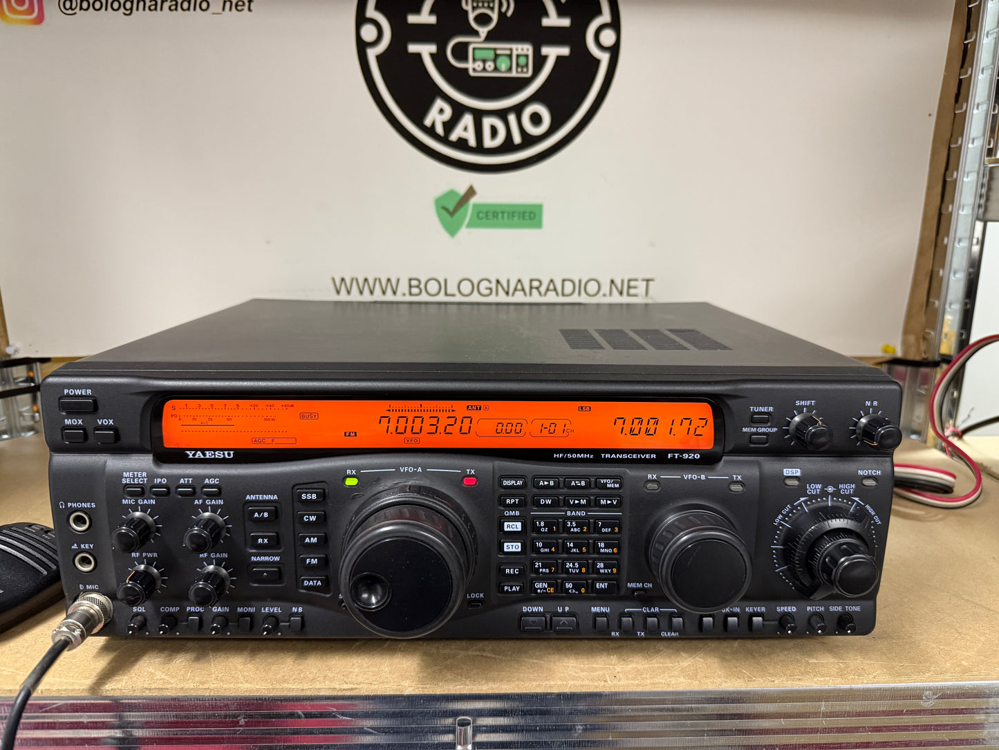 YAESU FT 920 + scheda FM revisionato
