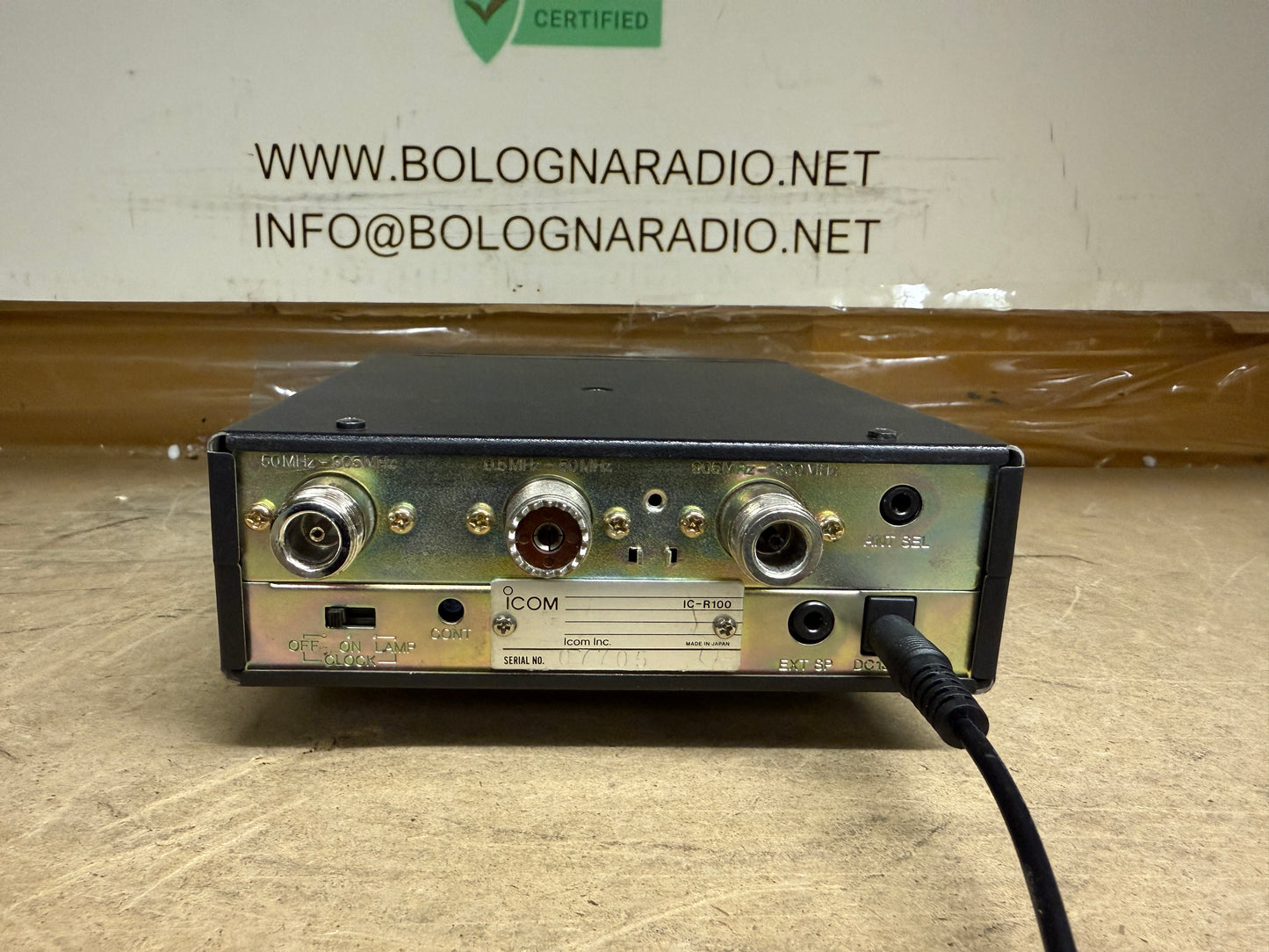Icom ic r 100 perfetto Garanzia 12 Mesi