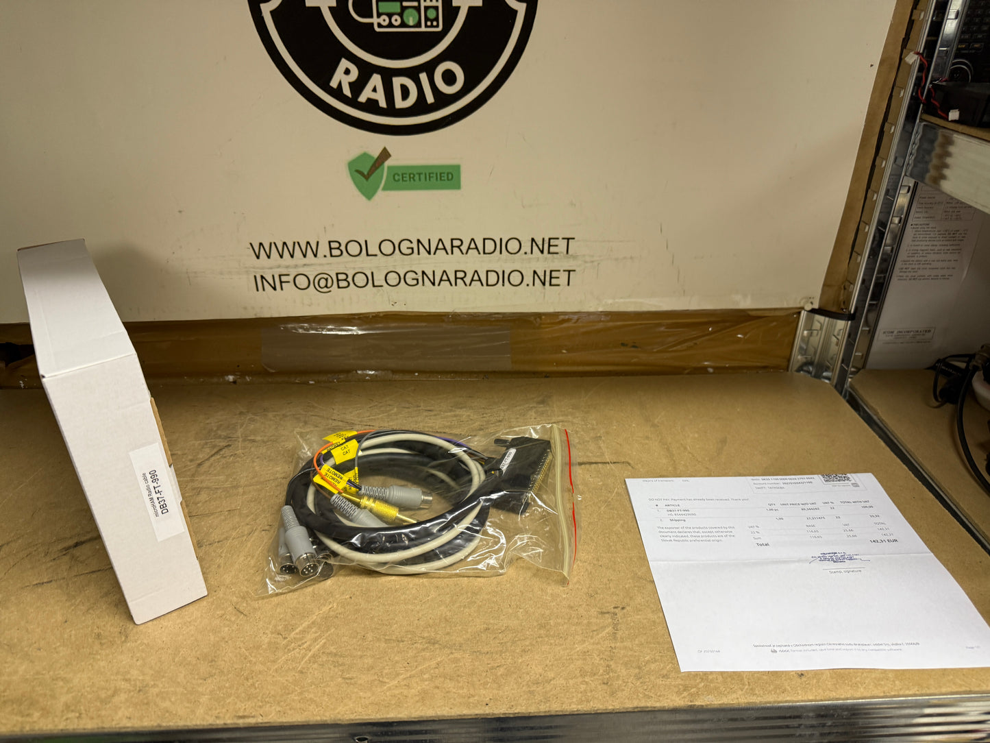 MicroHAM DB37 - Cavo per Yaesu FT-1000,FT-950, FTDX-1200, FTDX-3000