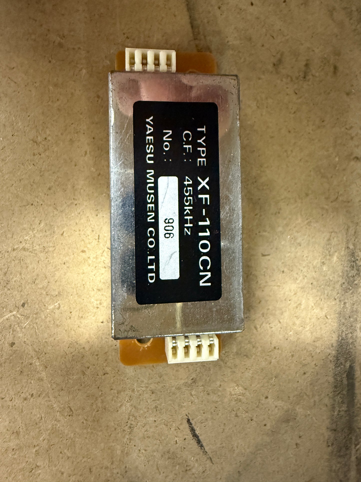 YAESU XF-110CN FILTRO STRETTO CW