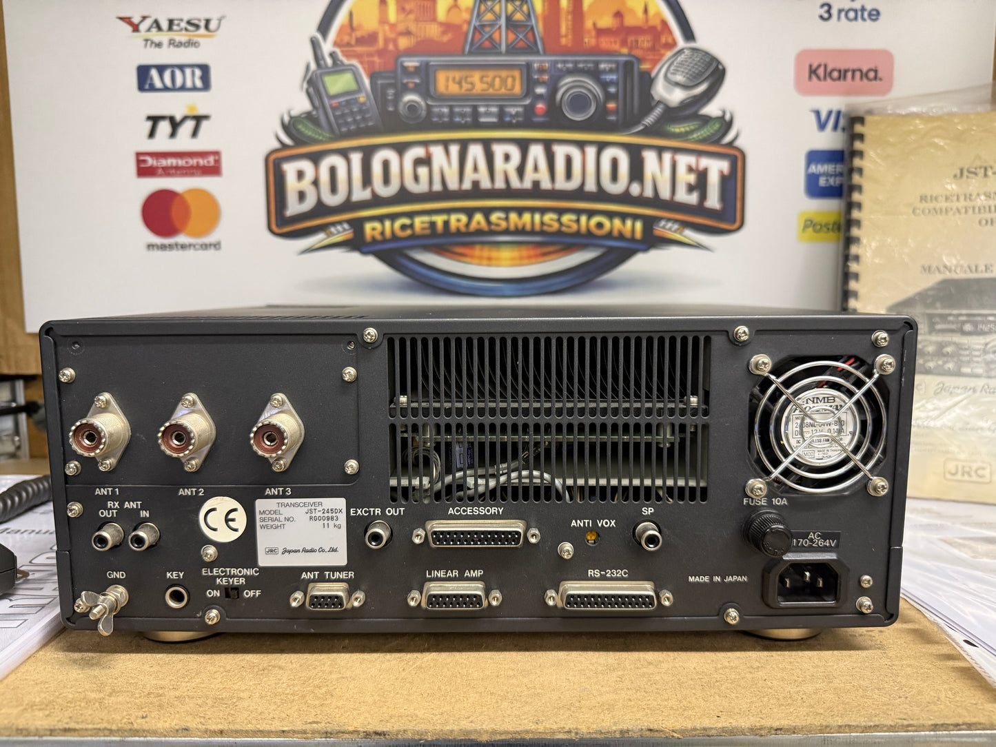 JRC JST-245DX Pari Al Nuovo Garanzia 12 Mesi 150watt