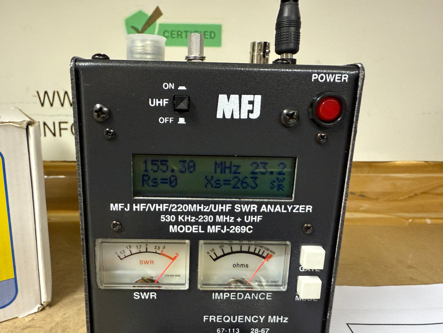 Mfj 269-C Analizzatore d'antenna