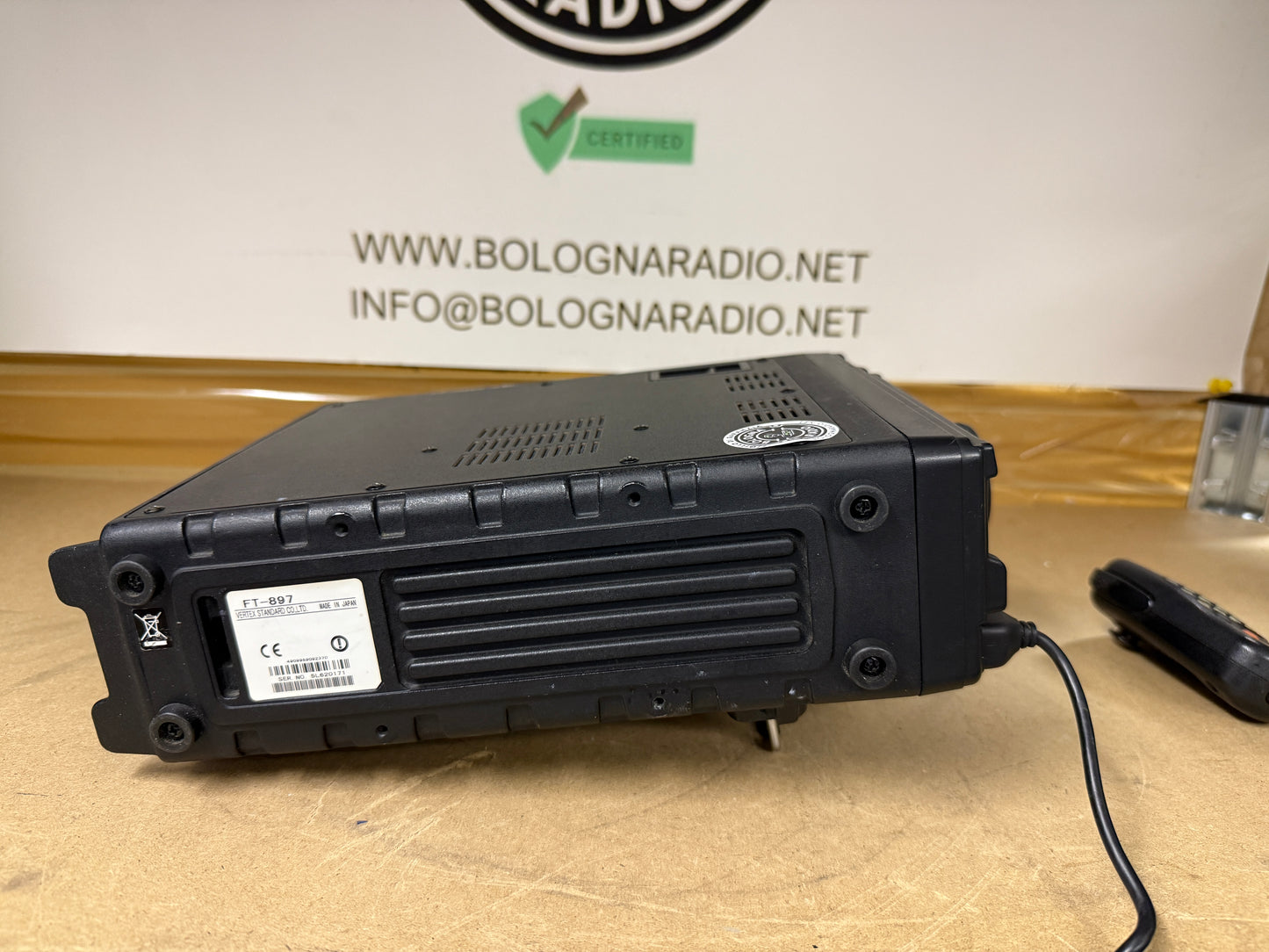 Yaesu FT 897D revisionata Banda espansa
