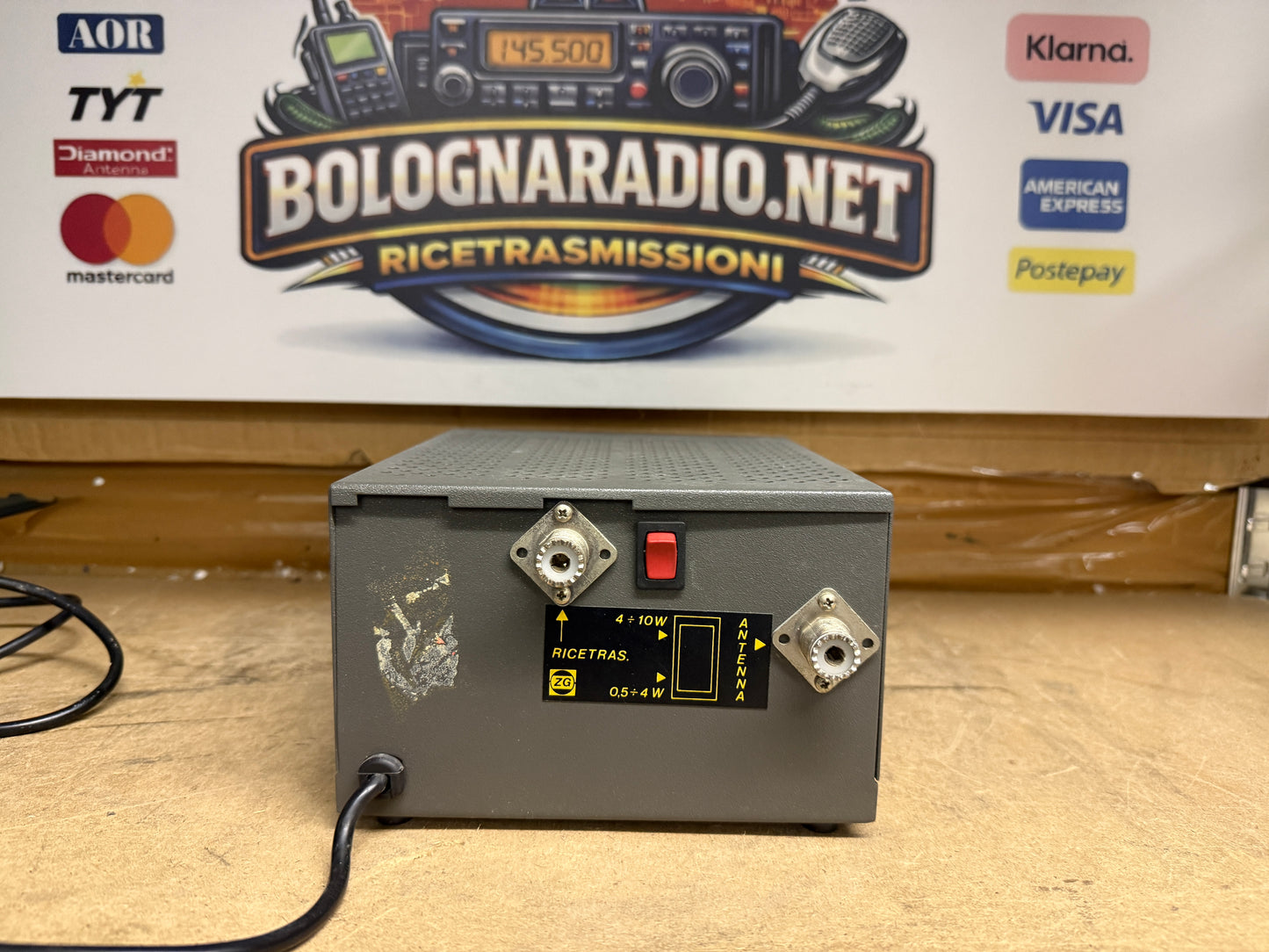 ZETAGI BV131 AMPLIFICATORE VALVOLARE LINEARE 26/30MHZ 100W