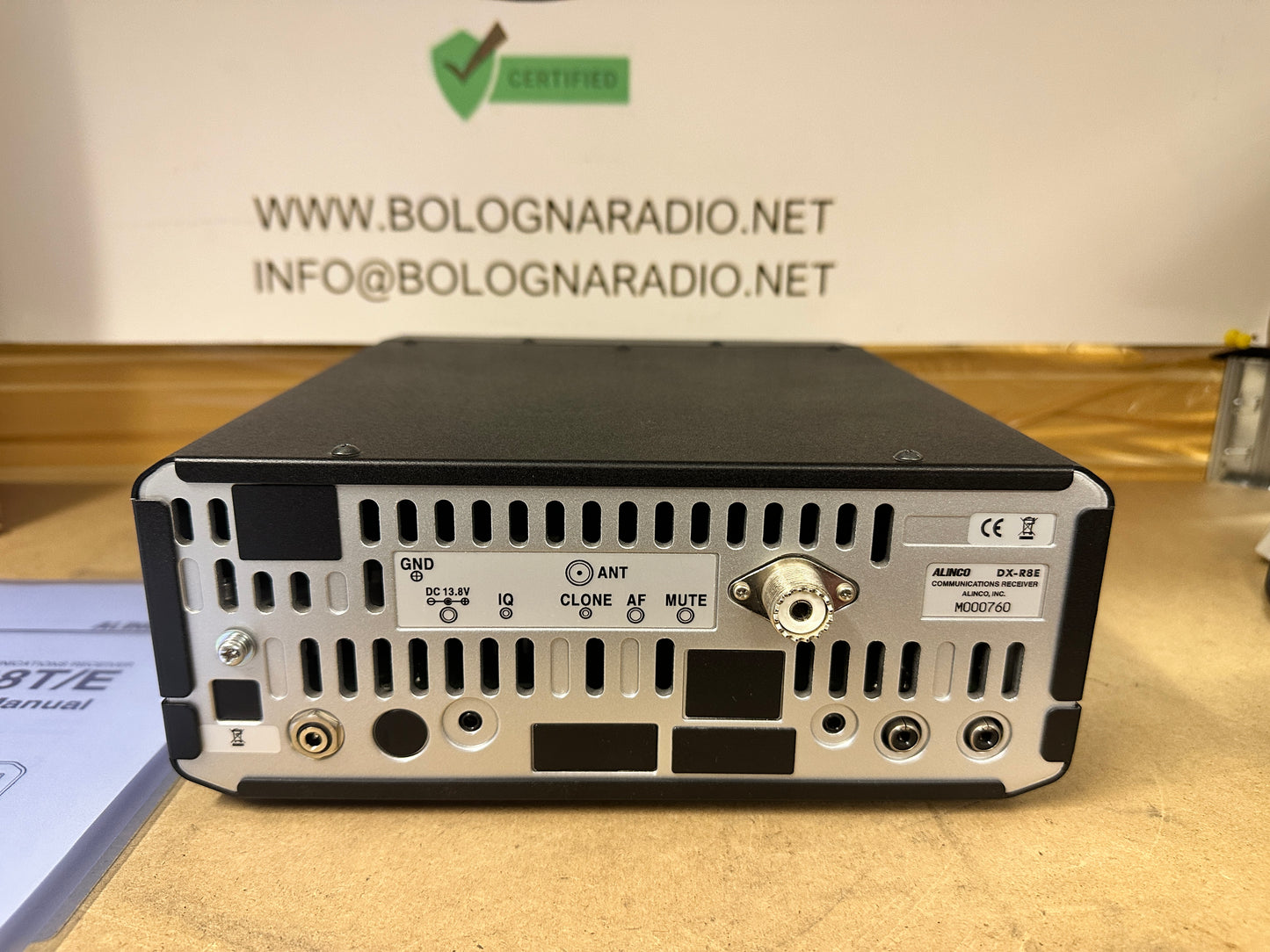 Ricevitore Alinco DX-R8E pari al nuovo