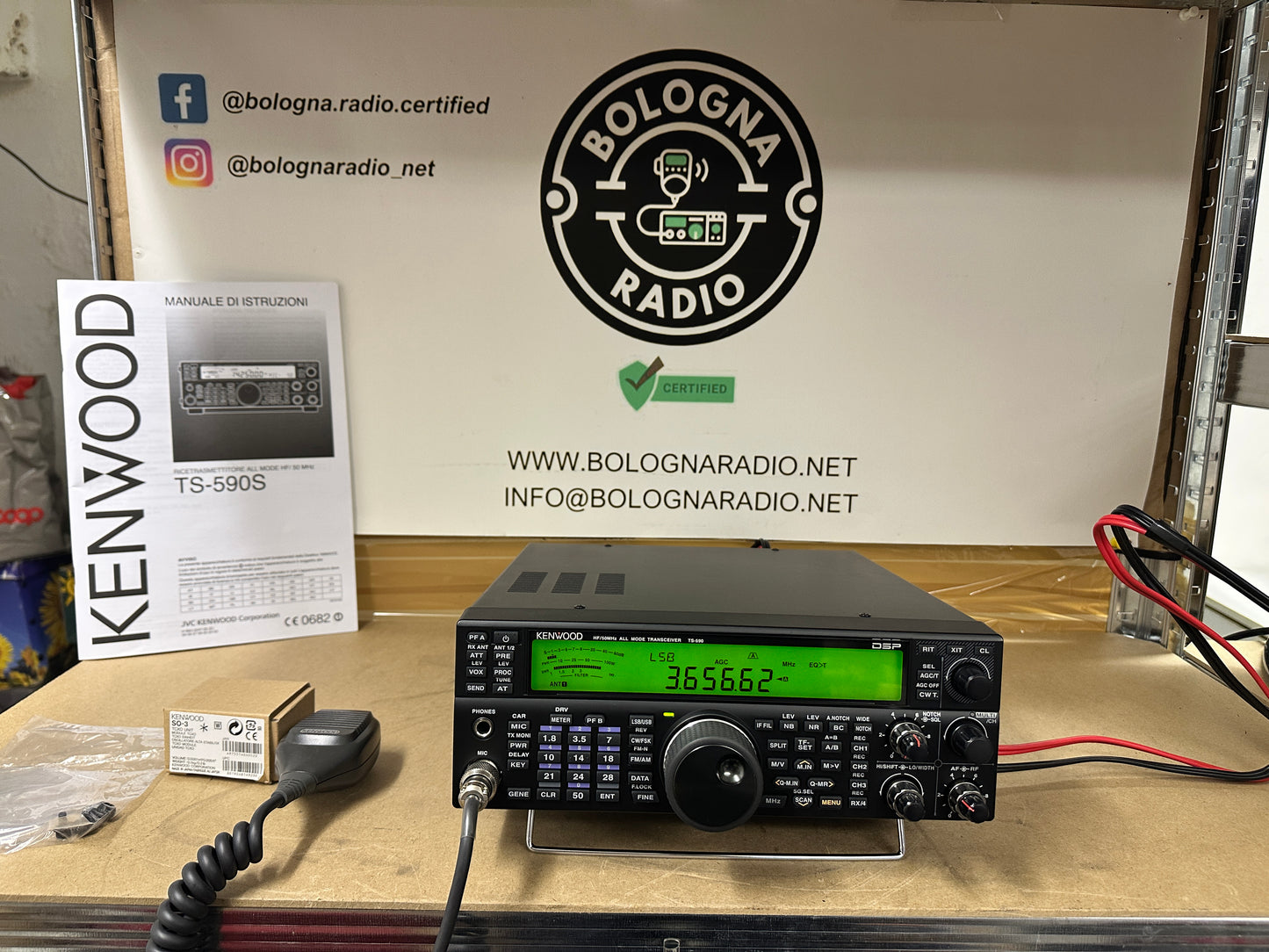 Kenwood TS 590s pari nuovo TCXO
