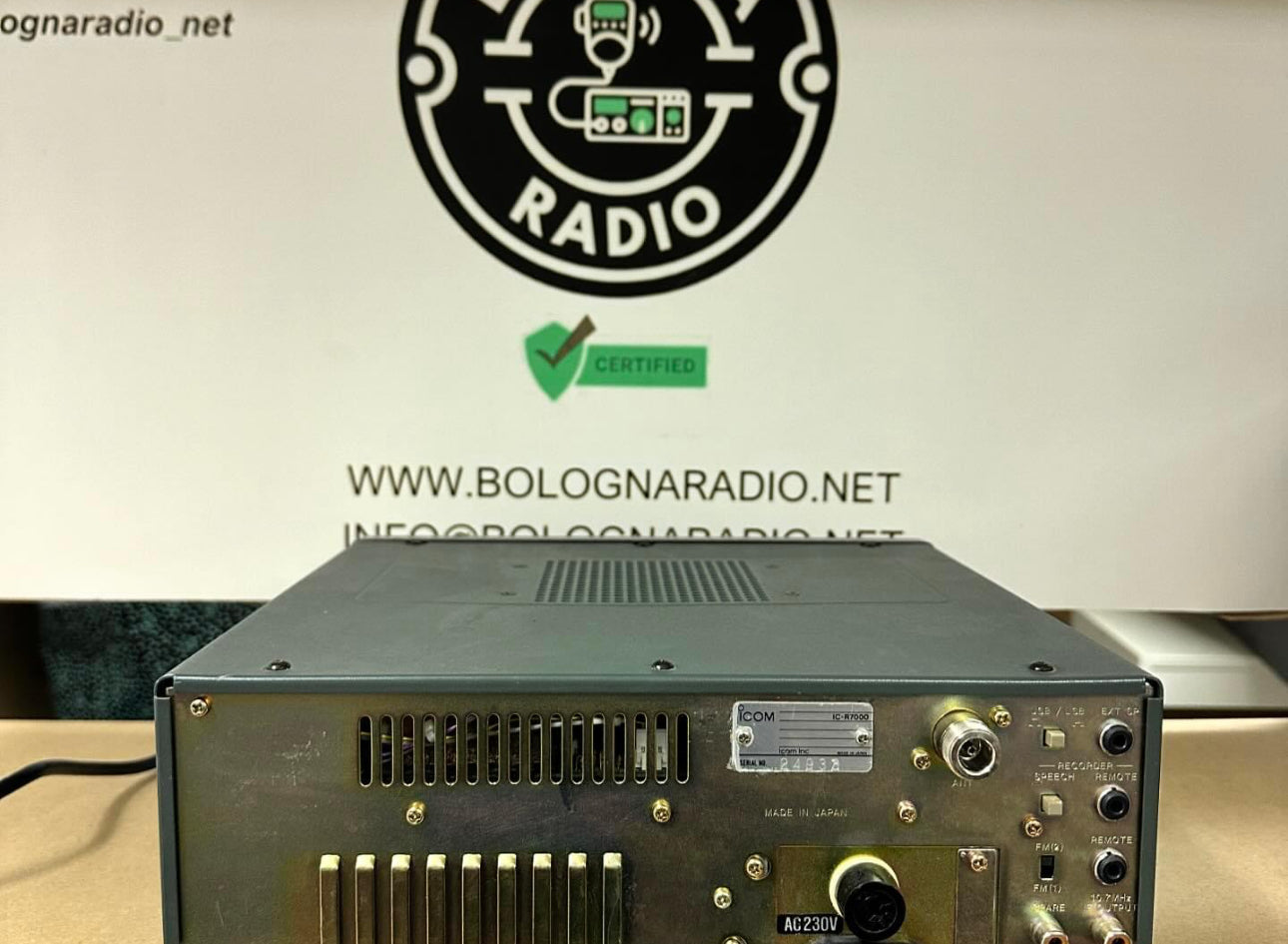 Ricevitore scanner icom IC-R 7000