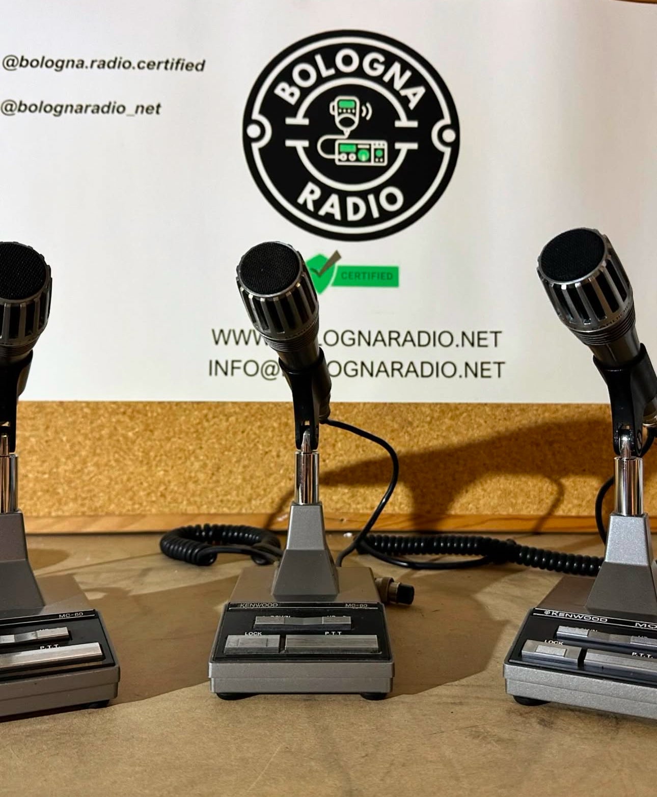 Microfono da tavolo di linea Kenwood MC-60