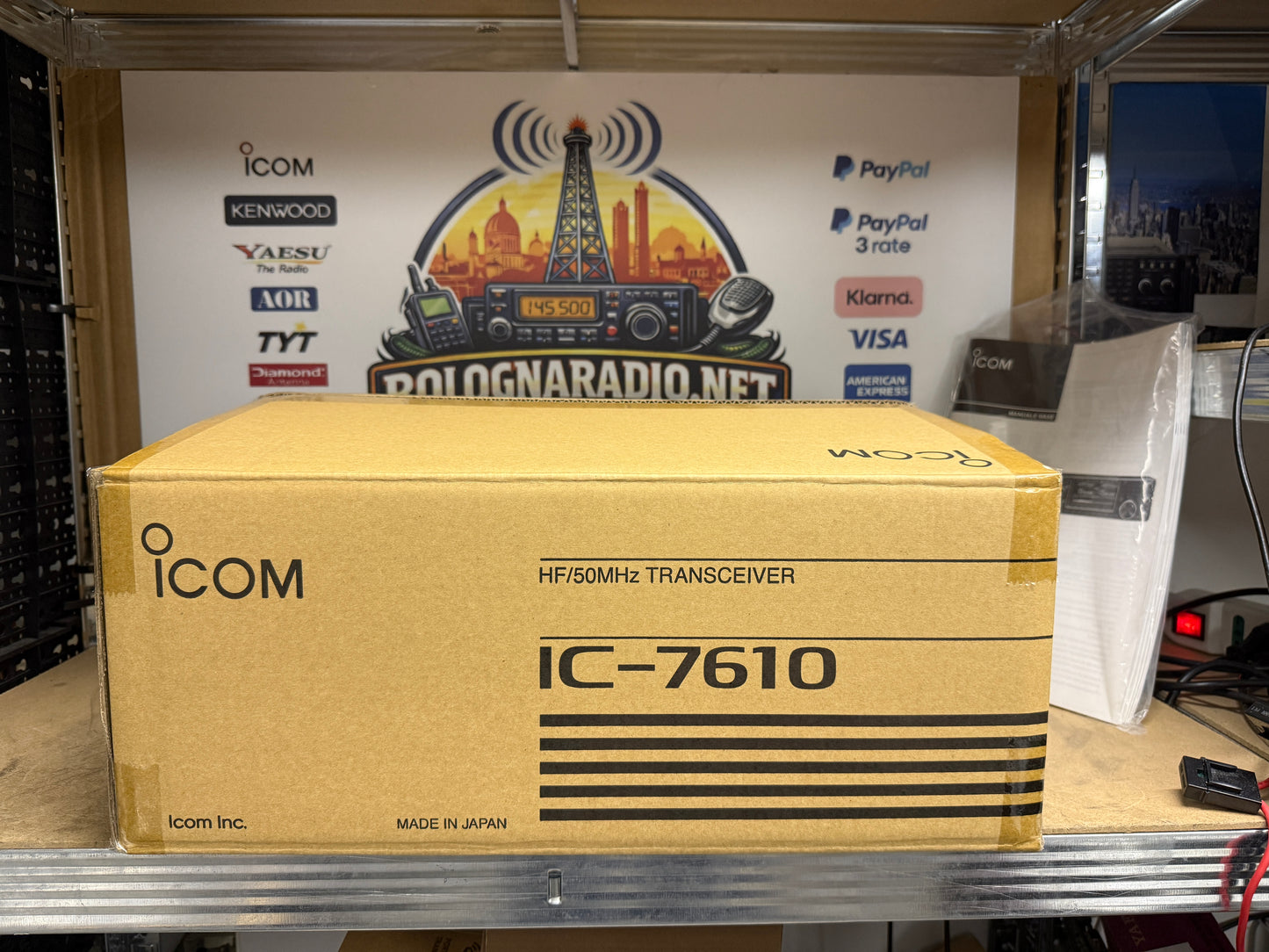 Icom IC 7610 demo Garanzia Ufficiale Italia