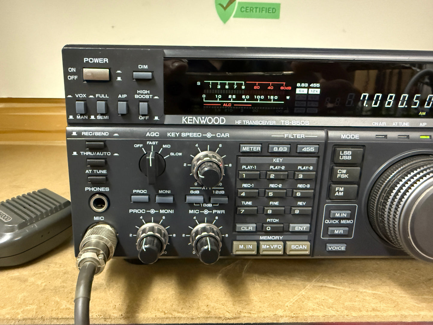KENWOOD TS-850S AT perfetto 100 watt