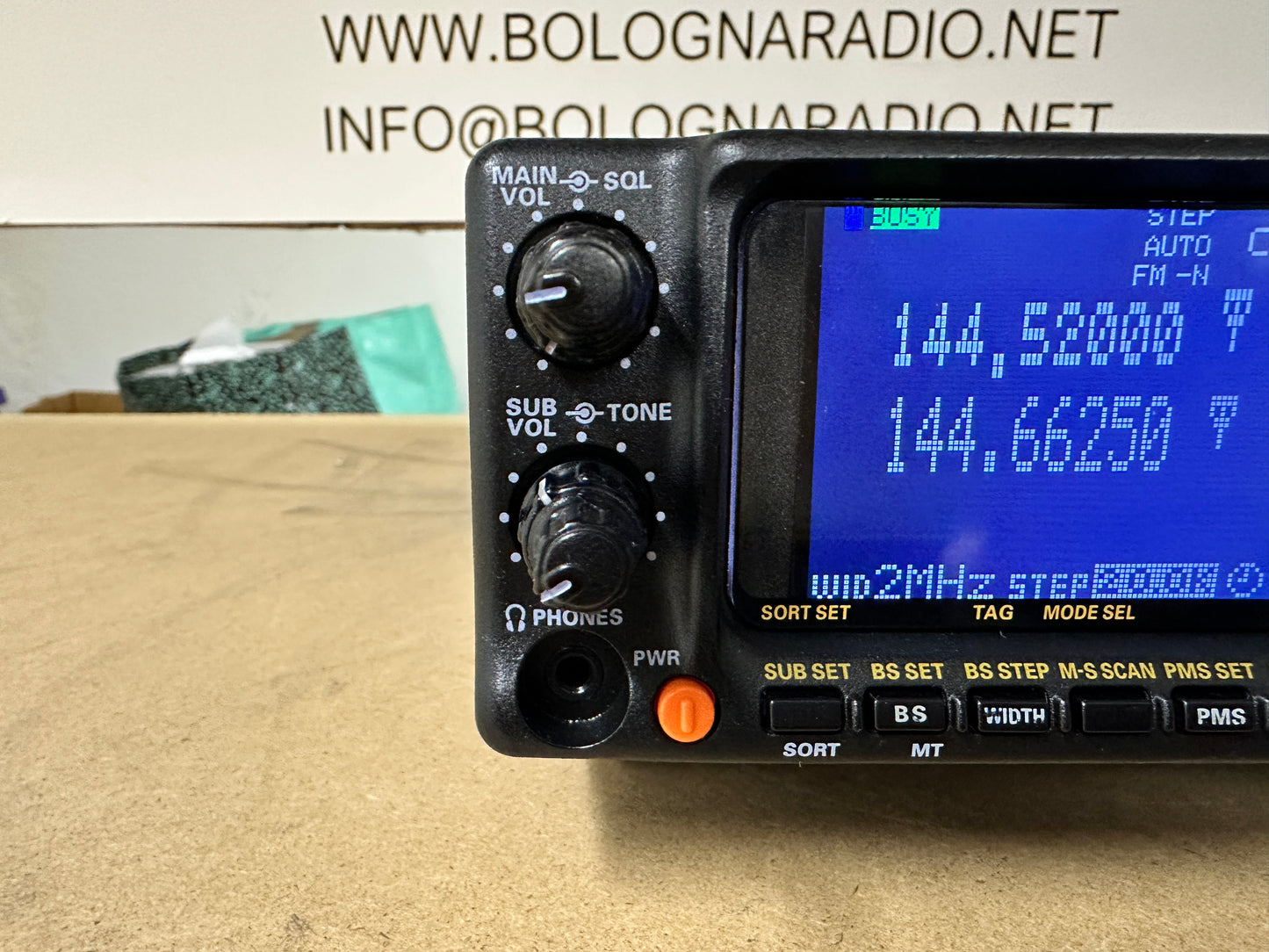 Ricevitore scanner Yaesu VR 5000 Display nuovo