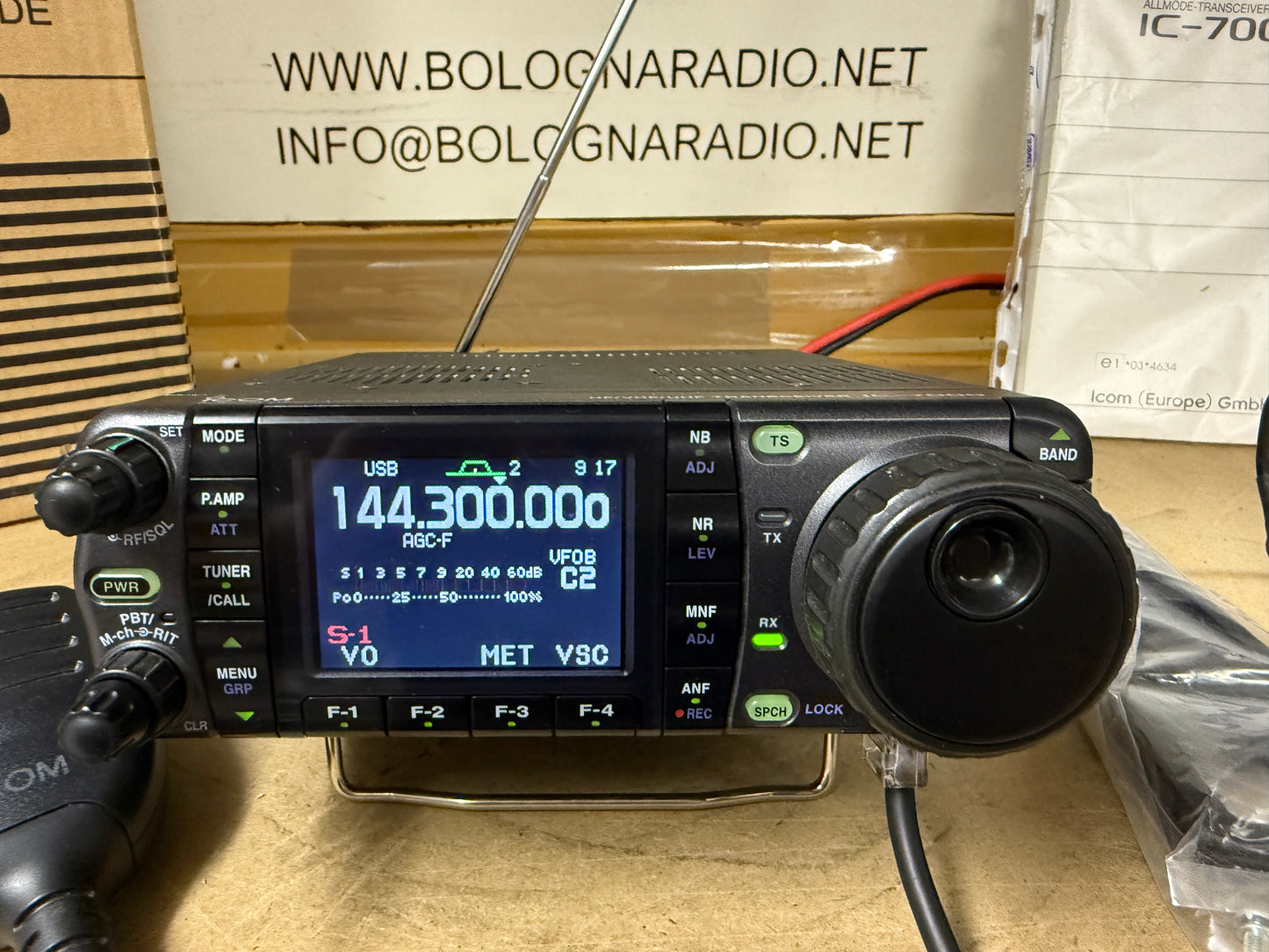 Icom IC 7000 espansa imballo garanzia 12 mesi
