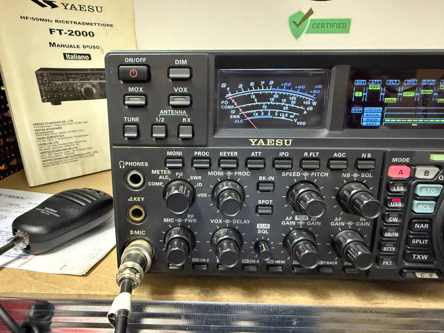 A1 - Yaesu FT 2000 full set perfetto 100 watt