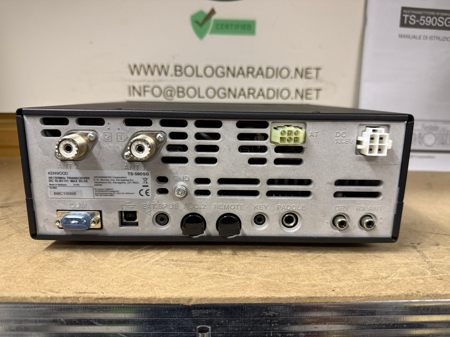 A1 KENWOOD TS 590SG pari al nuovo Garanzia 12 Mesi Doppio imballo