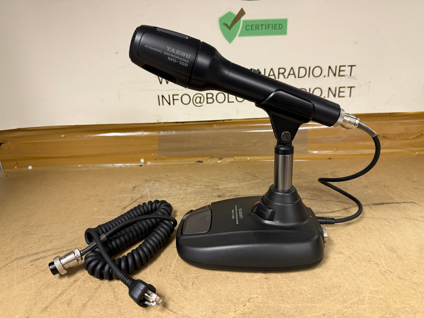 Yaesu MD 100 pari al nuovo perfetto