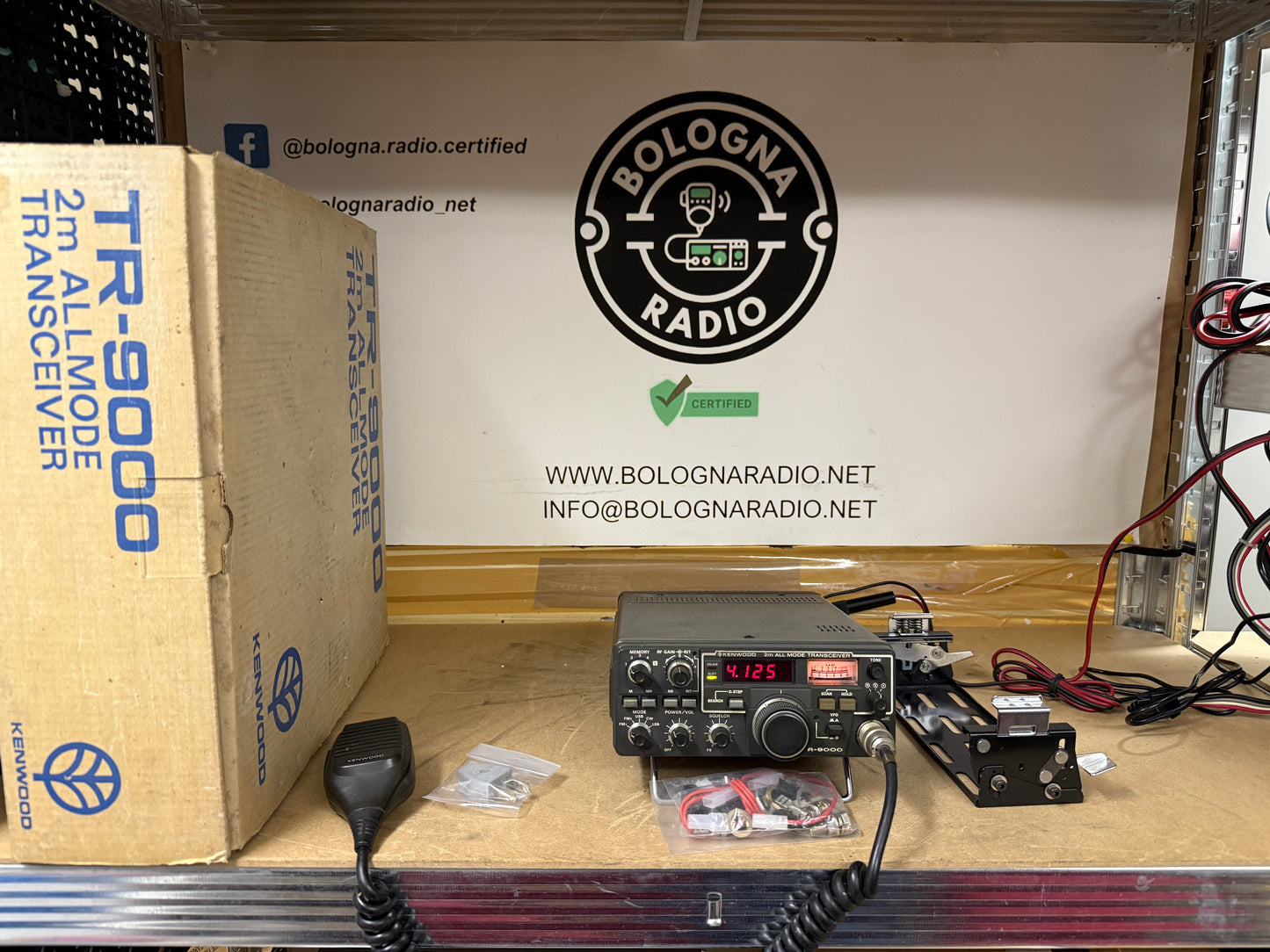 Kenwood TR 9000 + toni squelch + imballo